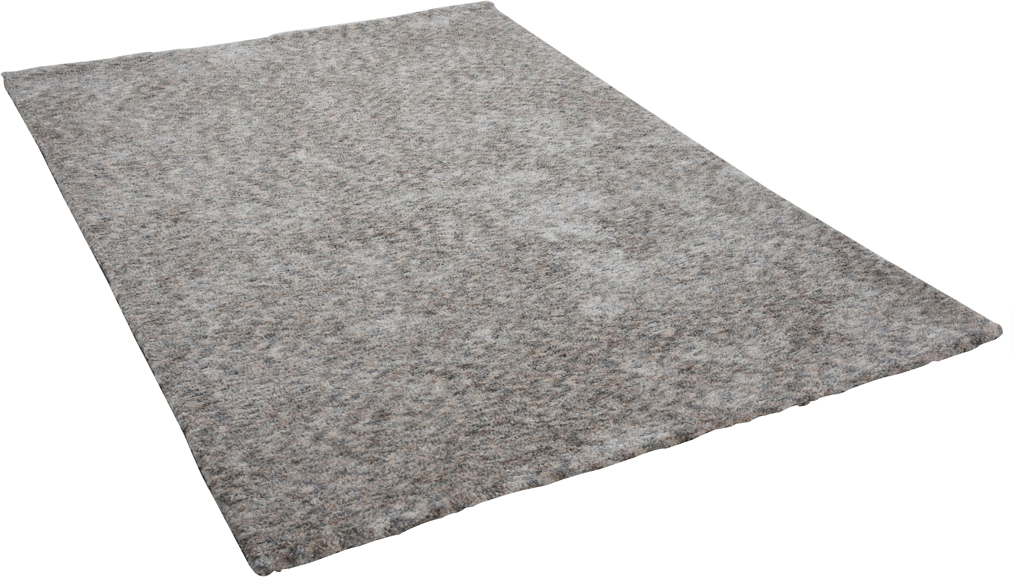 Sansibar "Munkmarsch Uni" rechteckig 20 mm Höhe meliert, 100% Polyester, besonders weich, Wohnzimmer, Schlafzimmer