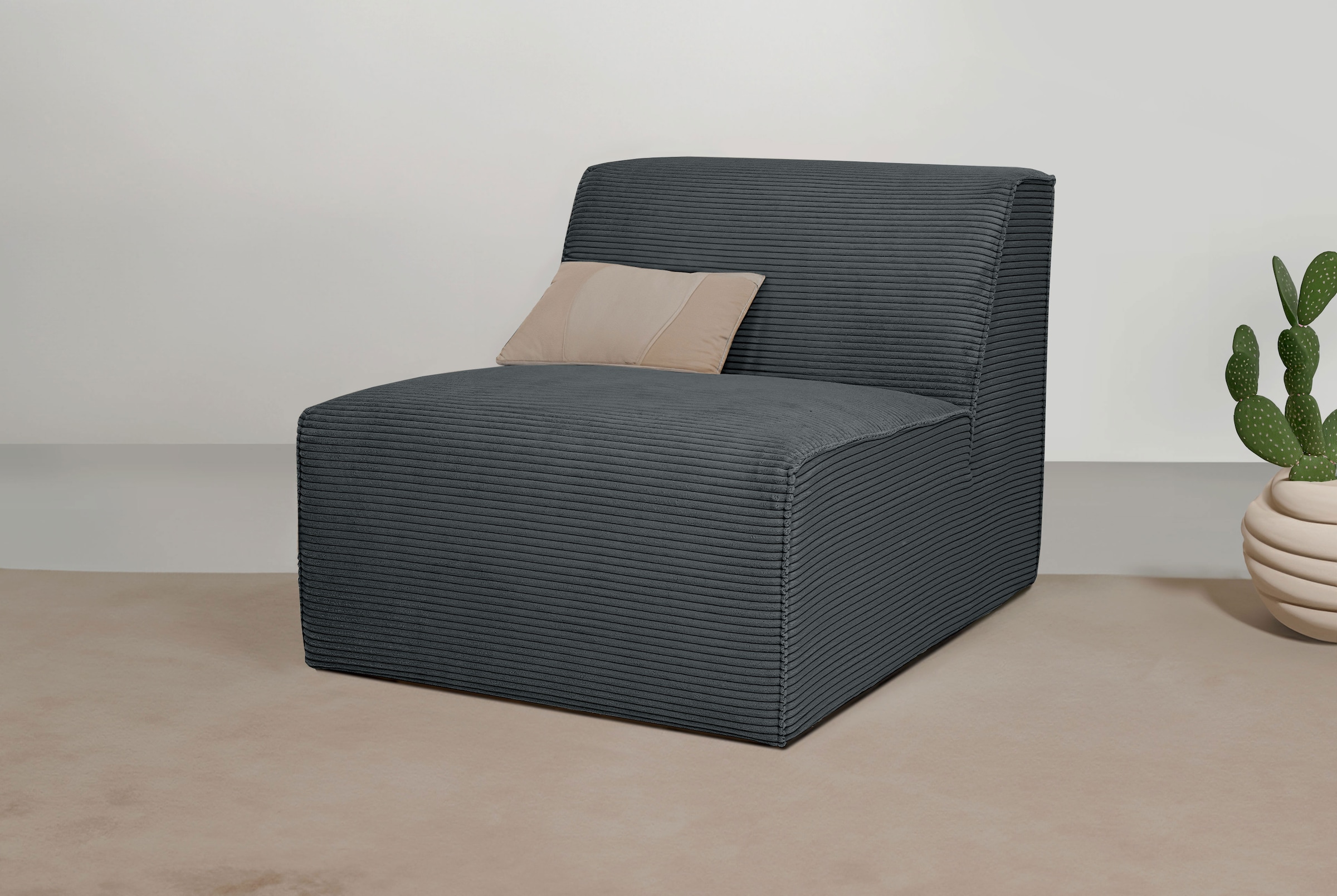 INOSIGN Sofaelement Clayton, in einem trendigen Cord-Bezug günstig online kaufen