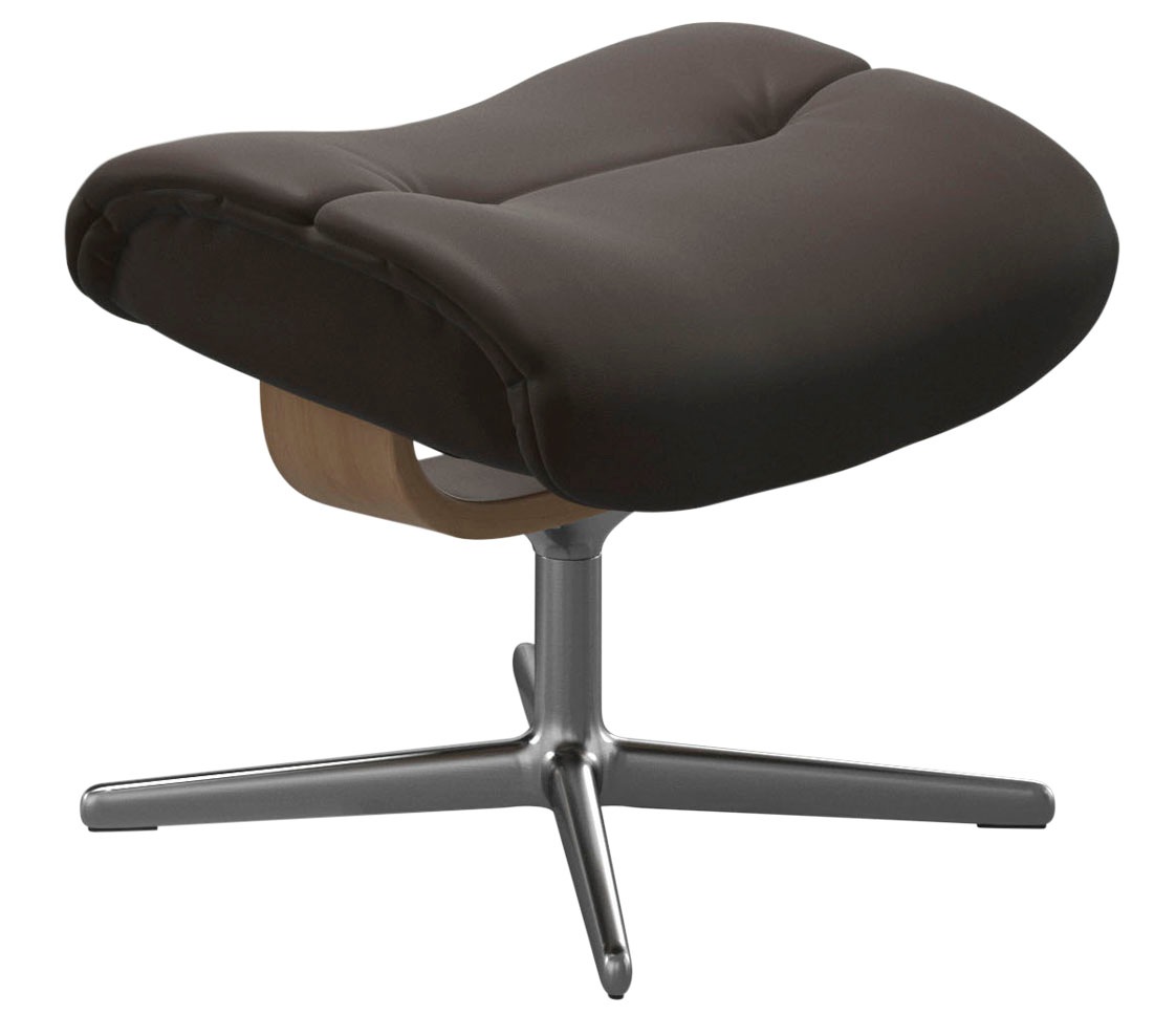 Stressless® Fußhocker »Sunrise«, mit Cross Base, Größe S, M & L, Holzakzent Eiche