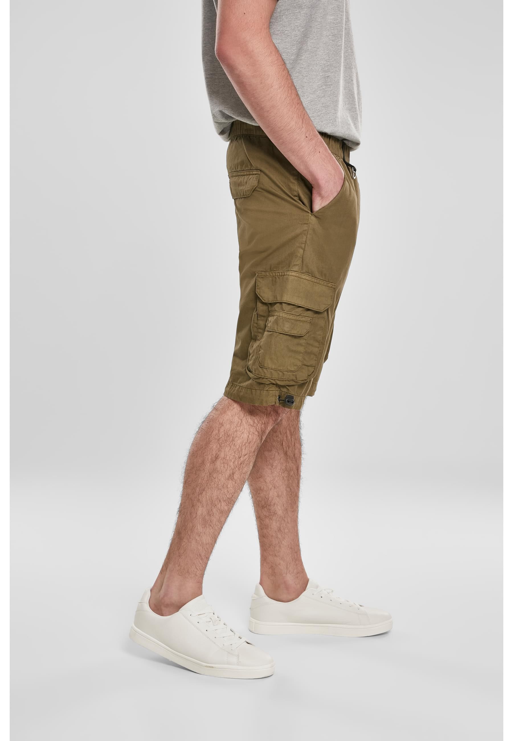 URBAN CLASSICS Stoffhose »Urban Classics Herren Double Pocket Cargo Shorts«, (1 tlg.)