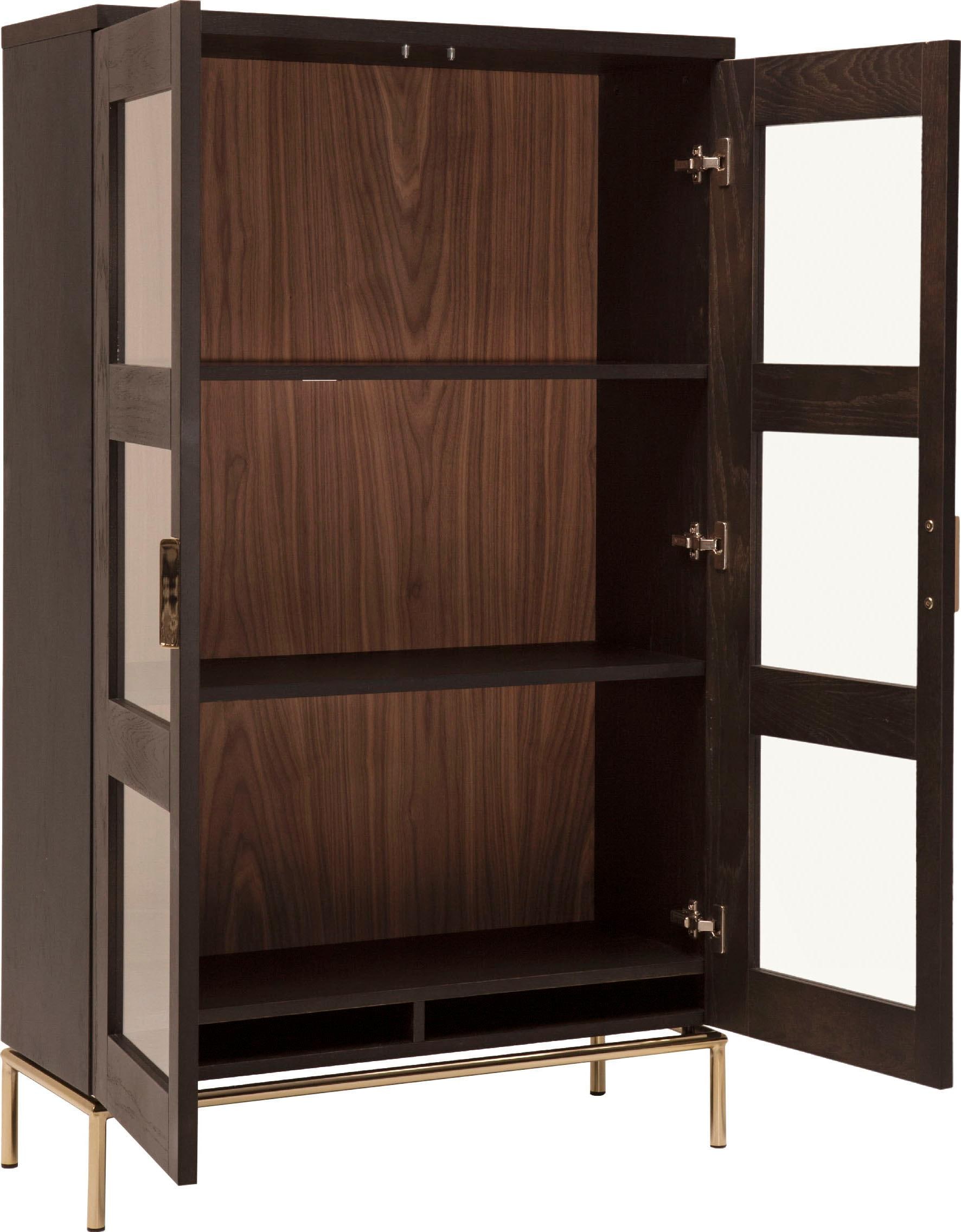 Woodman Vitrine »Parlan«, mit zwei Glastüren und Soft-Close-Funktion, Breite 148 cm