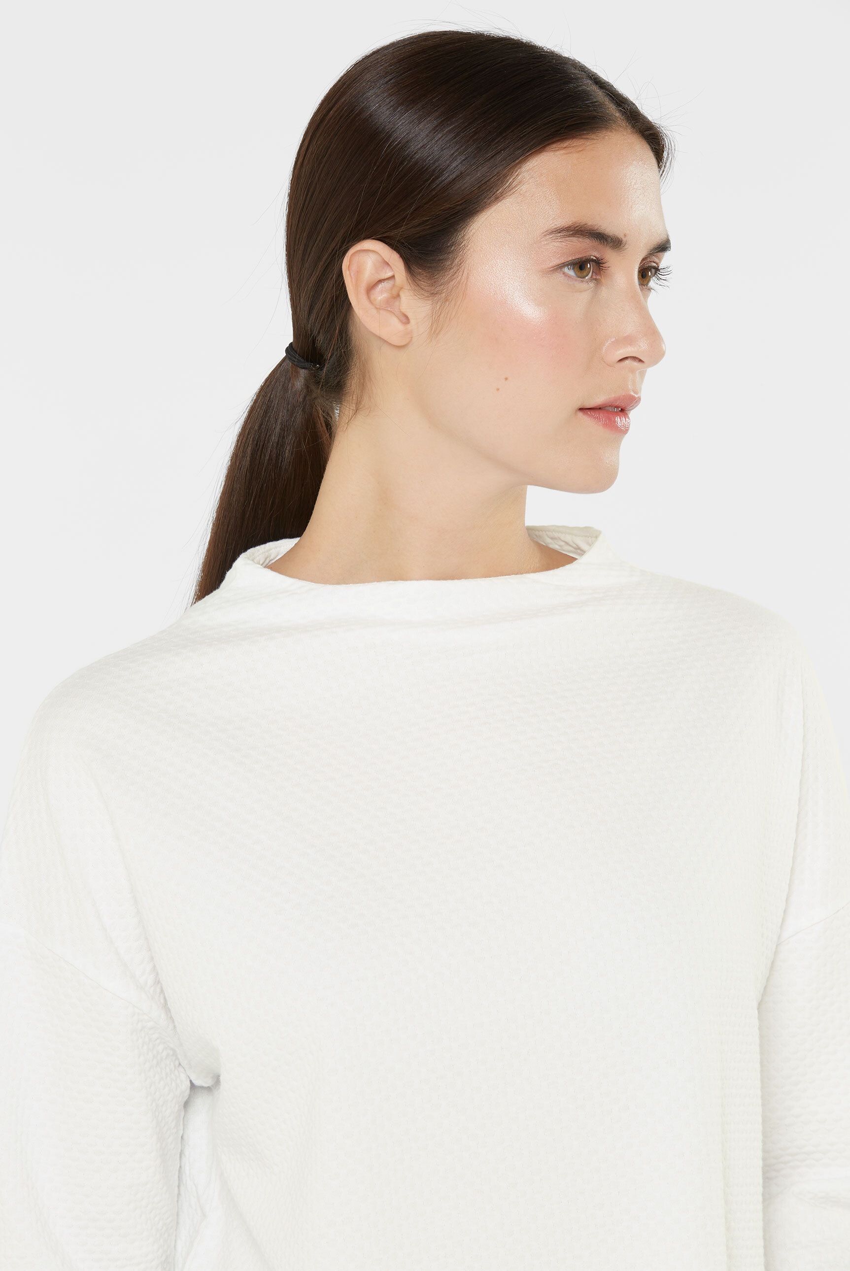SENSES.THE LABEL Rundhalsshirt, mit Baumwolle