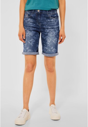 Cecil Slim-fit-Jeans »CECIL Slim Fit Shorts mit Print«, 5-Pocket-Style kaufen