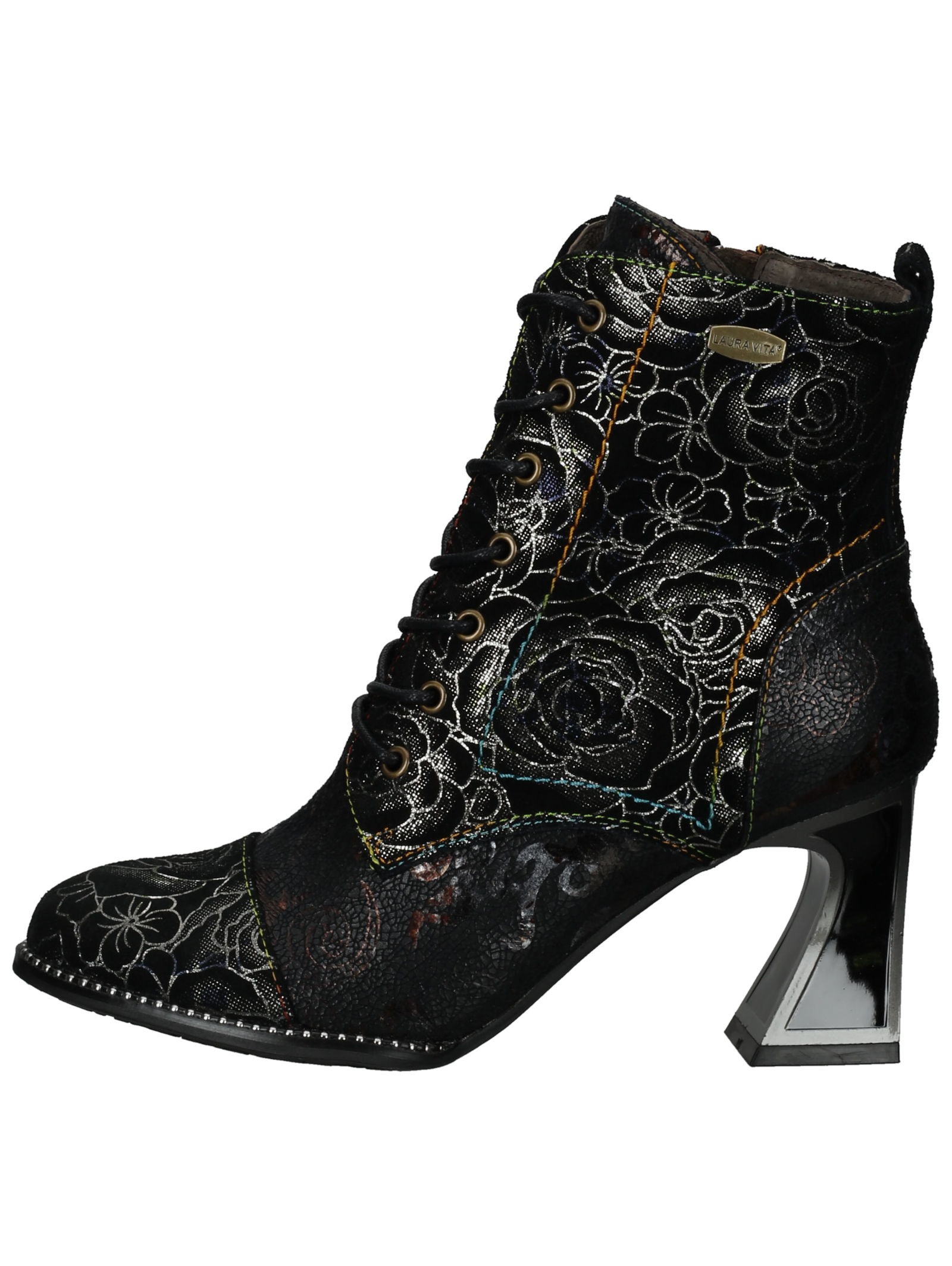 LAURA VITA Schnürstiefelette »LAURA VITA Stiefelette Leder/Textil«