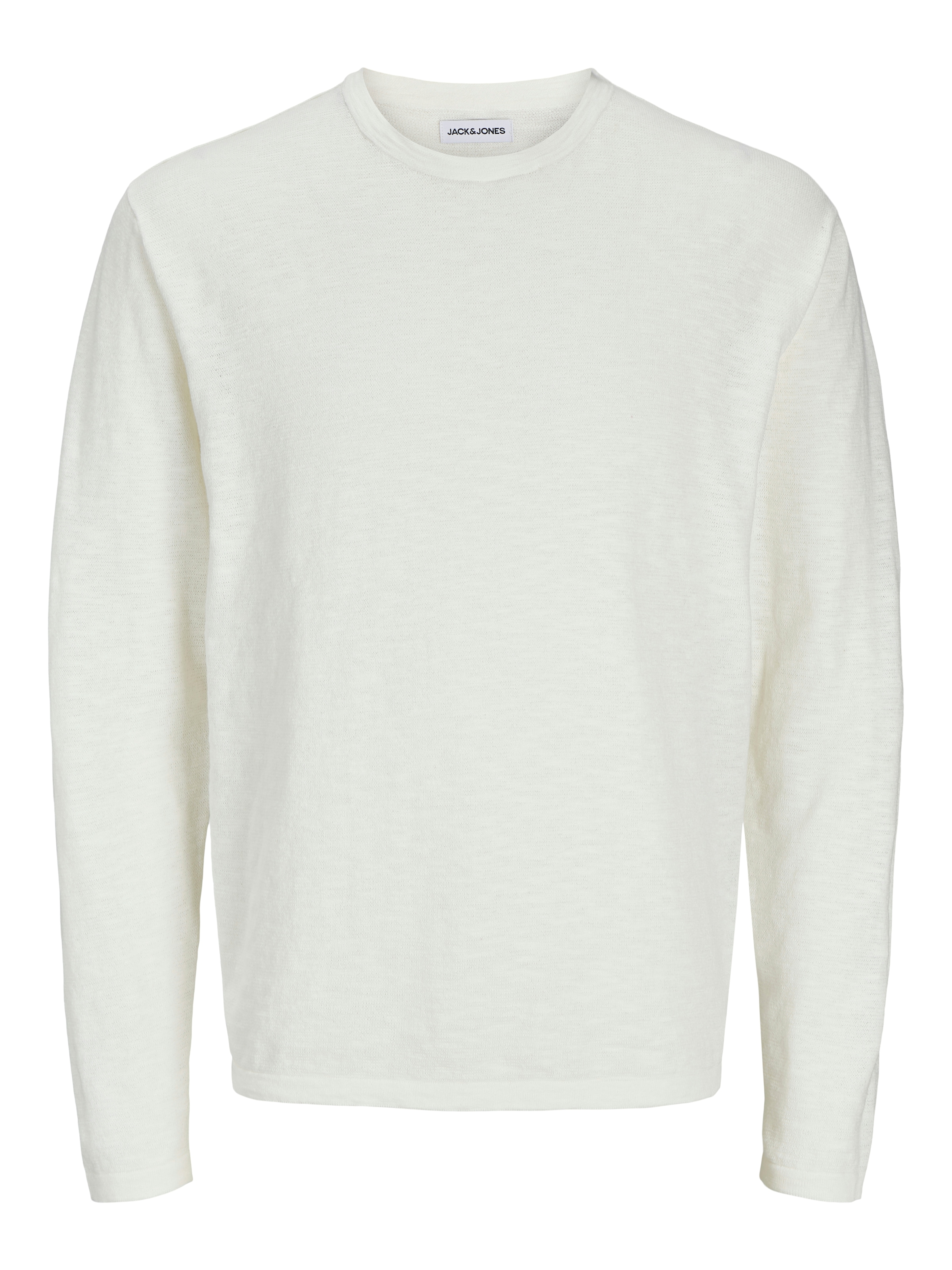 Jack & Jones Rundhalspullover »JJESUMMER KNIT CREW NECK SN«, mit Rundhalsausschnitt