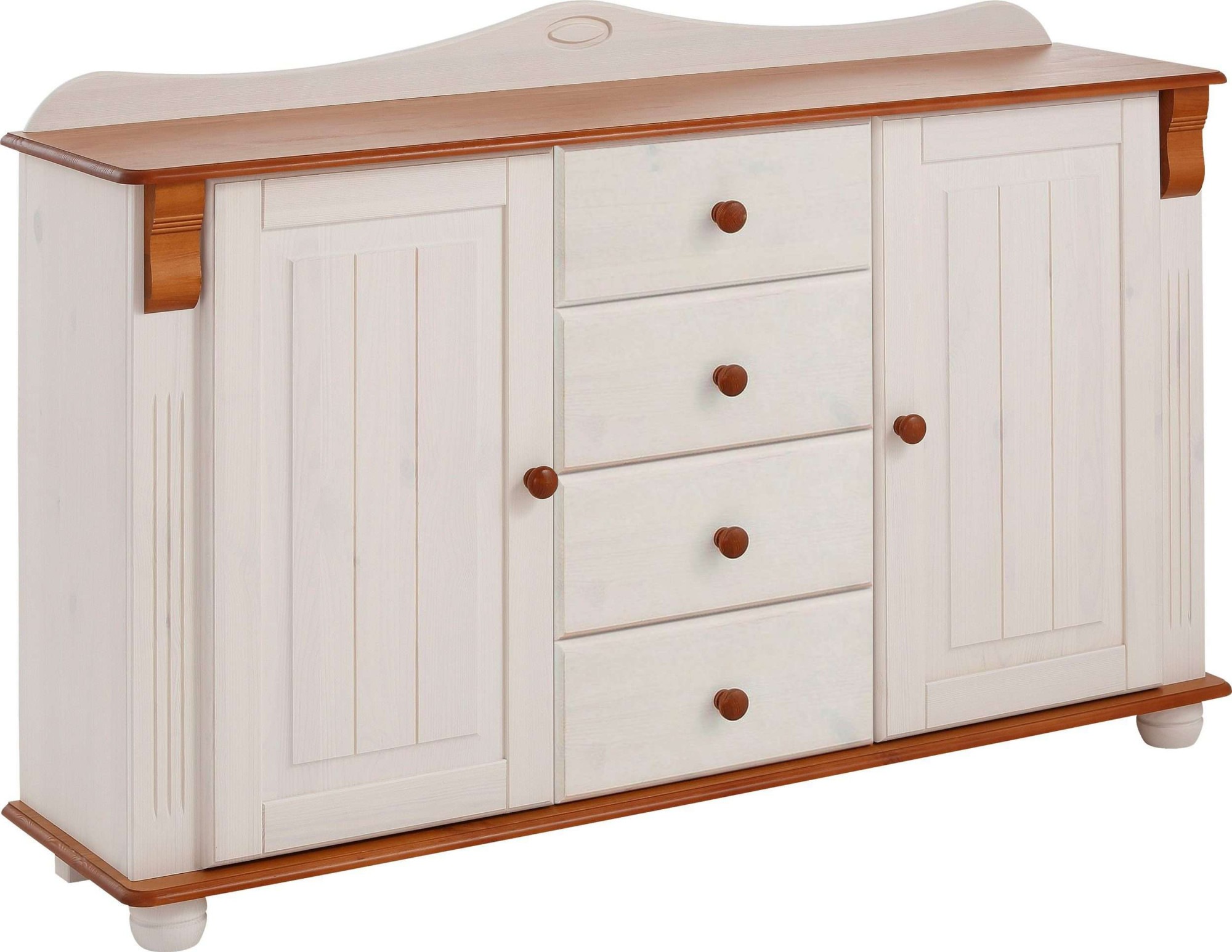 Home affaire Kommode "Sideboard, Anrichte, mit 3 Schubladen, 2 Türen" aus m günstig online kaufen
