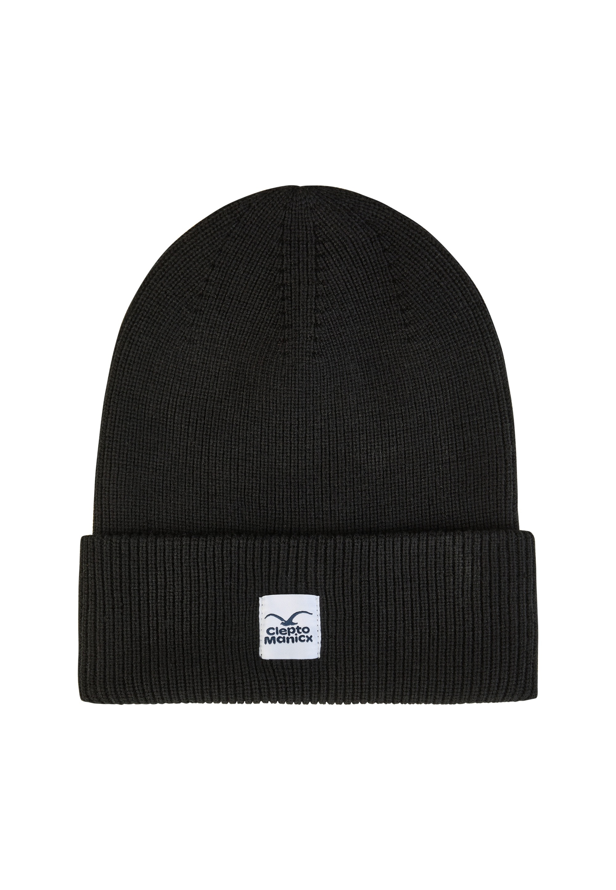 Cleptomanicx Beanie "CI" mit umgeschlagenem Rippstrick-Bund