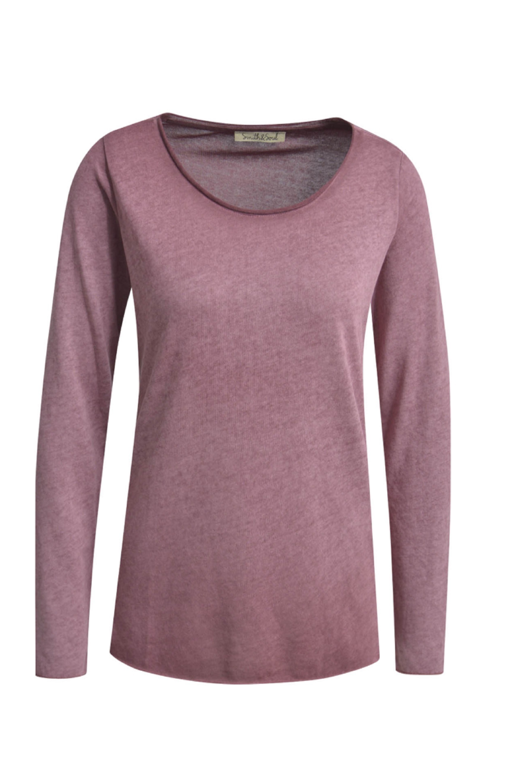 Smith & Soul Rundhalspullover aus Feinstrick