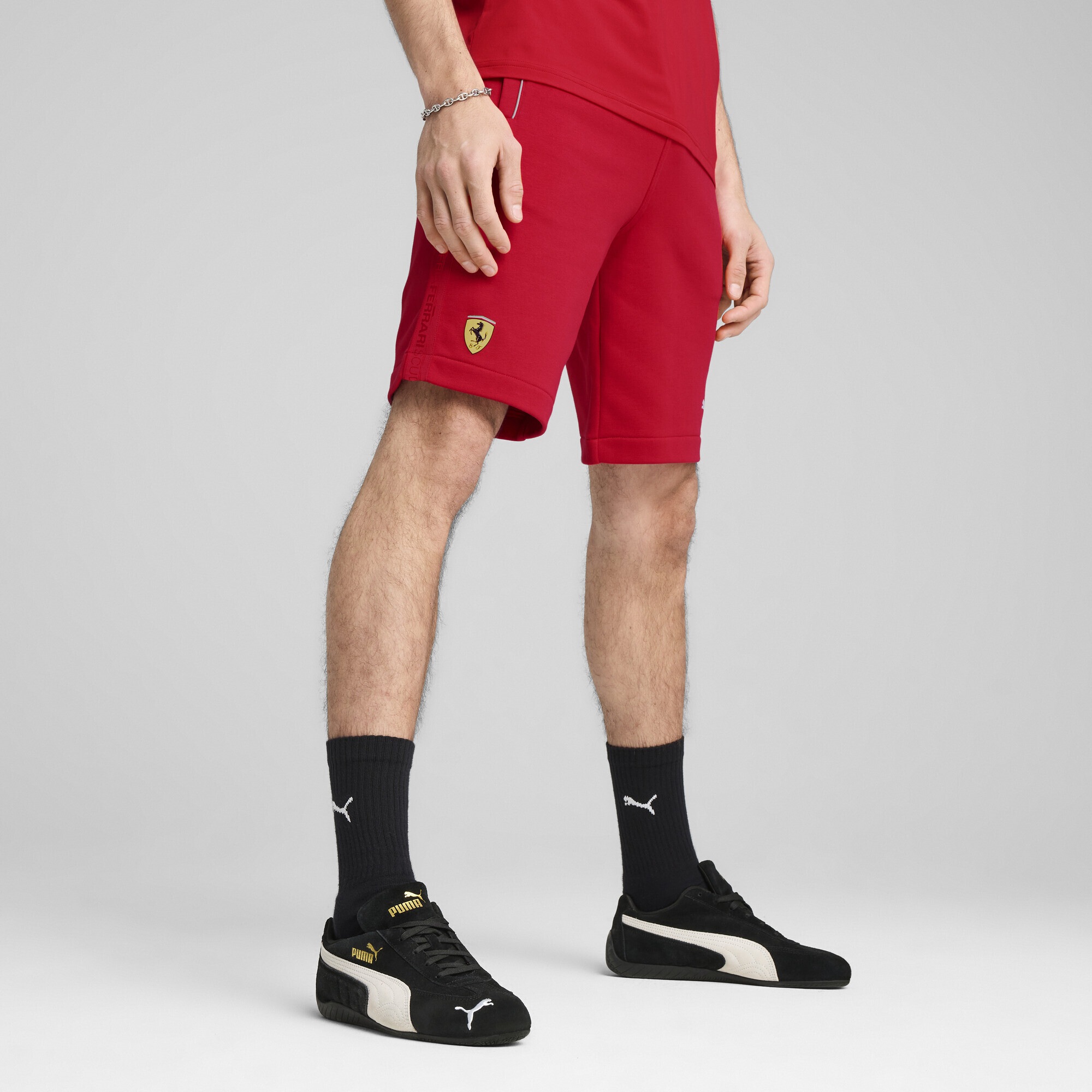 PUMA Sporthose »Scuderia Ferrari HP Race Sweat-Shorts Herren«
