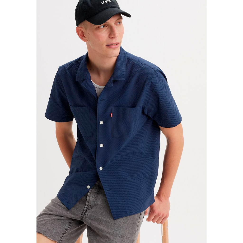 Levi's® Kurzarmhemd »THE STANDARD CAMP SHIRT BLUES«