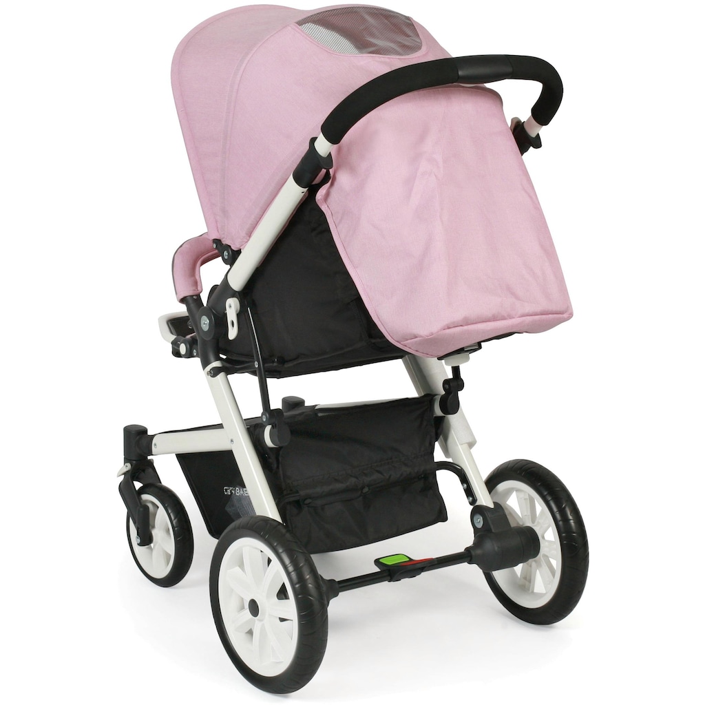 CHIC4BABY Sport-Kinderwagen »Boomer, rosa«