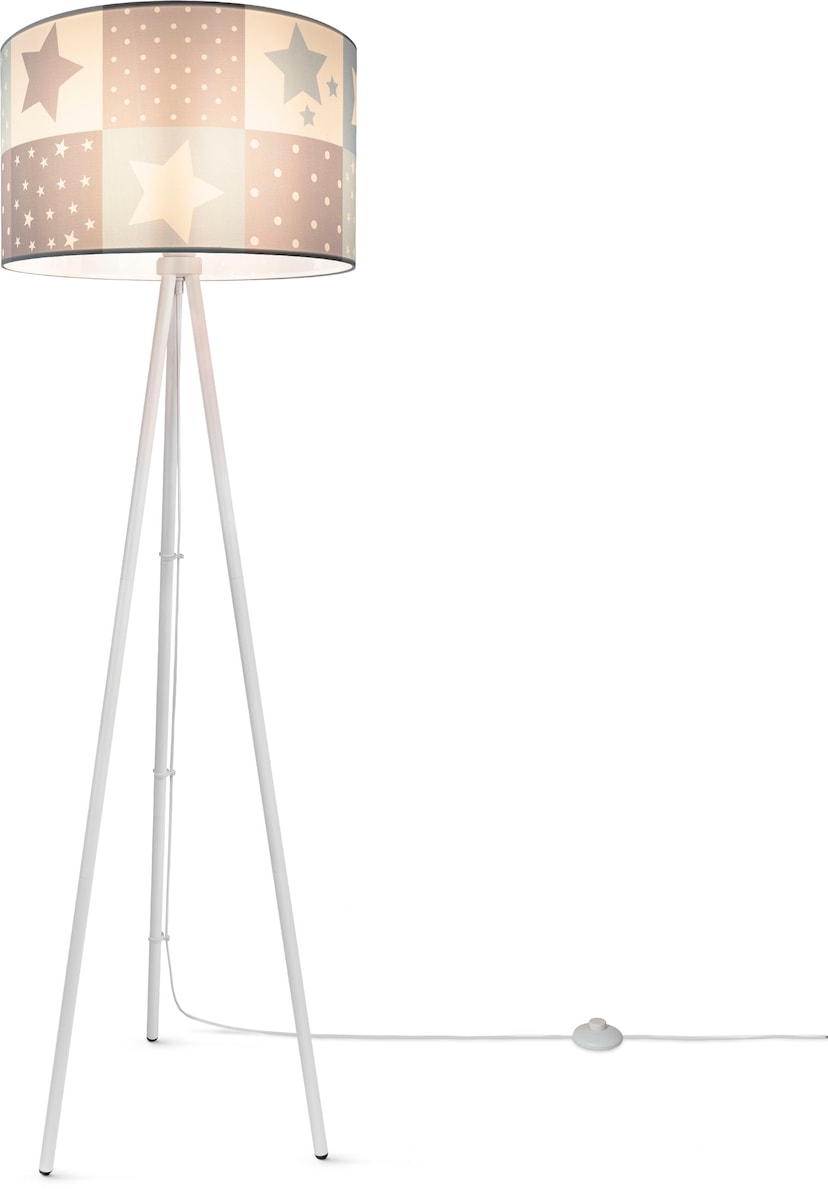 Paco Home Stehlampe »Trina Cosmo«, Lampe Kinderzimmer Kinderlampe  Babyzimmer E27 Heißluftballon Tiere | BAUR