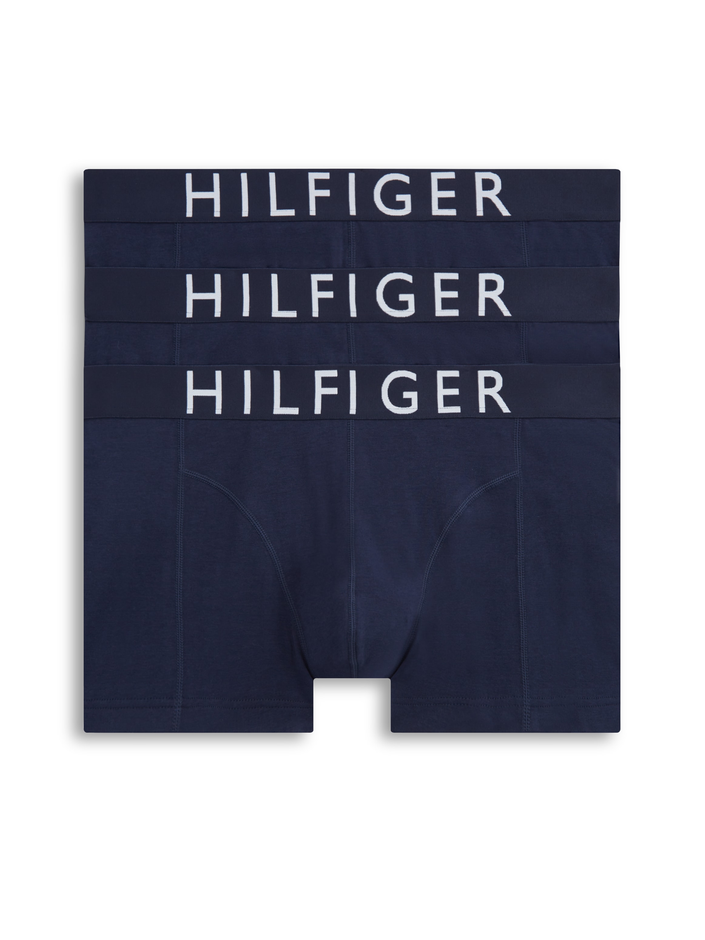 Tommy Hilfiger Underwear Trunk Spar-Pack, 3 Stk. elastischer Bund mit Markenschriftzug, körpernahe Form