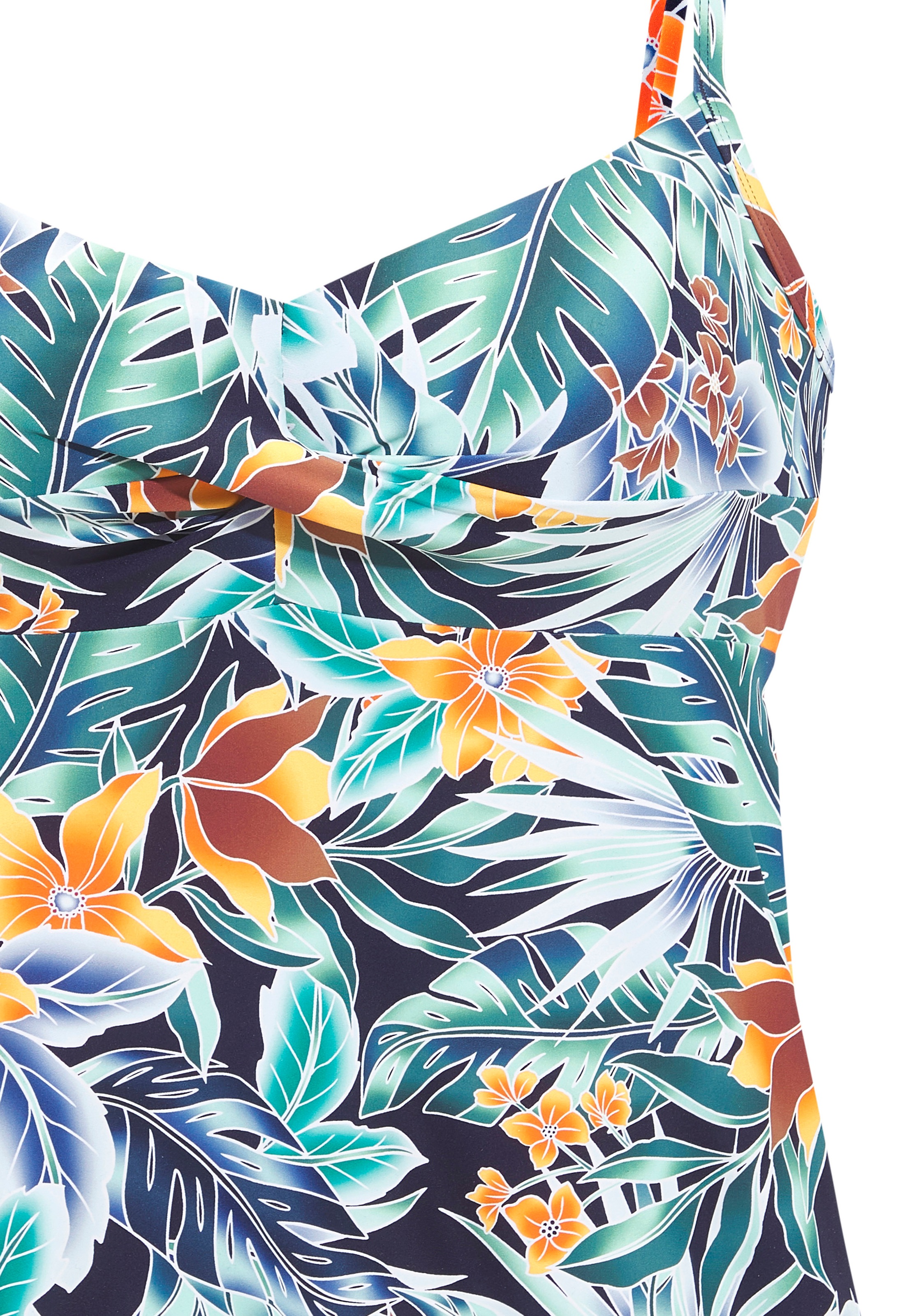 Thumbnail - Sunseeker Bügel-Tankini-Top "Elife" Tropischer Print