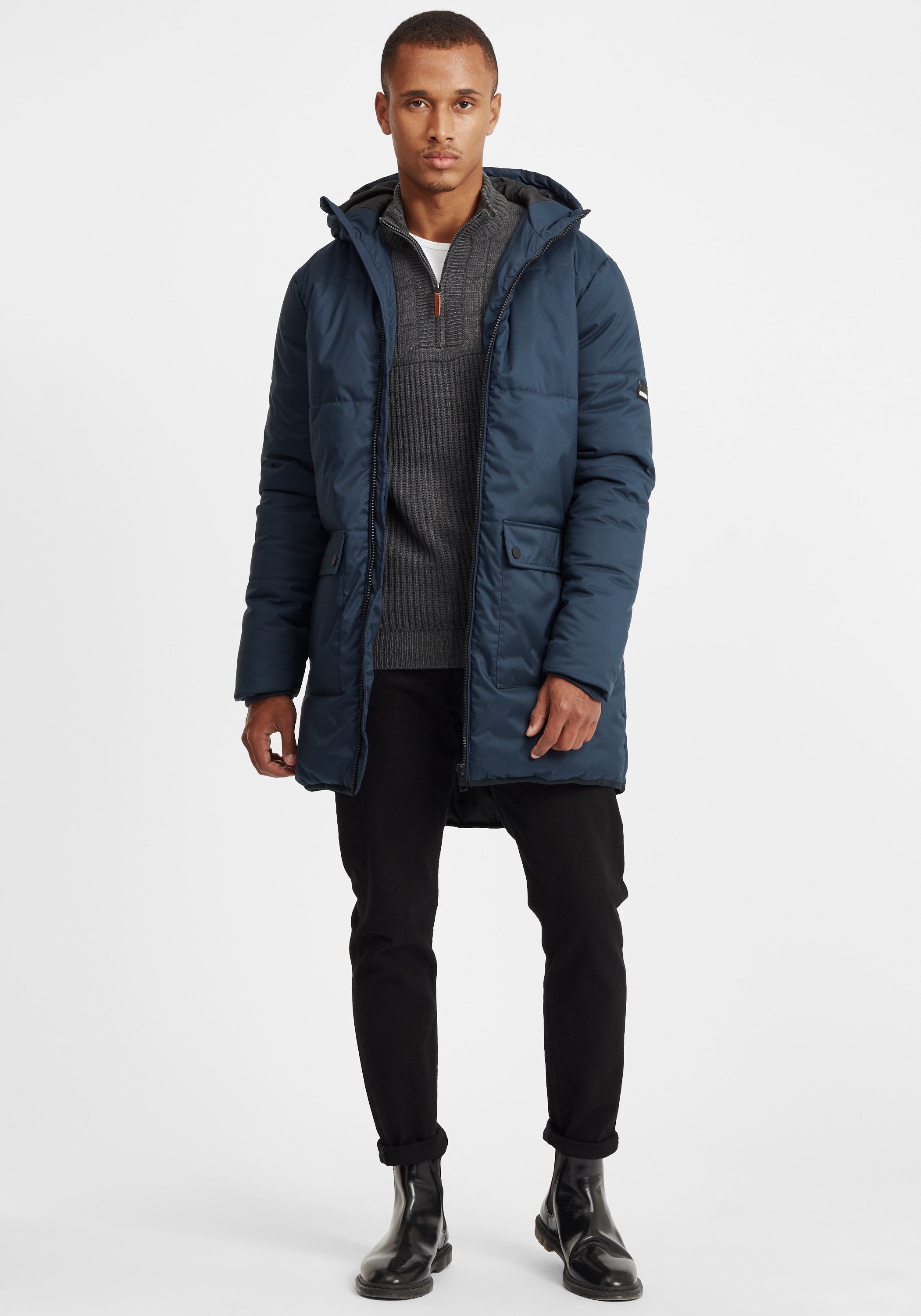 !Solid Langmantel »Parka SDAtong«