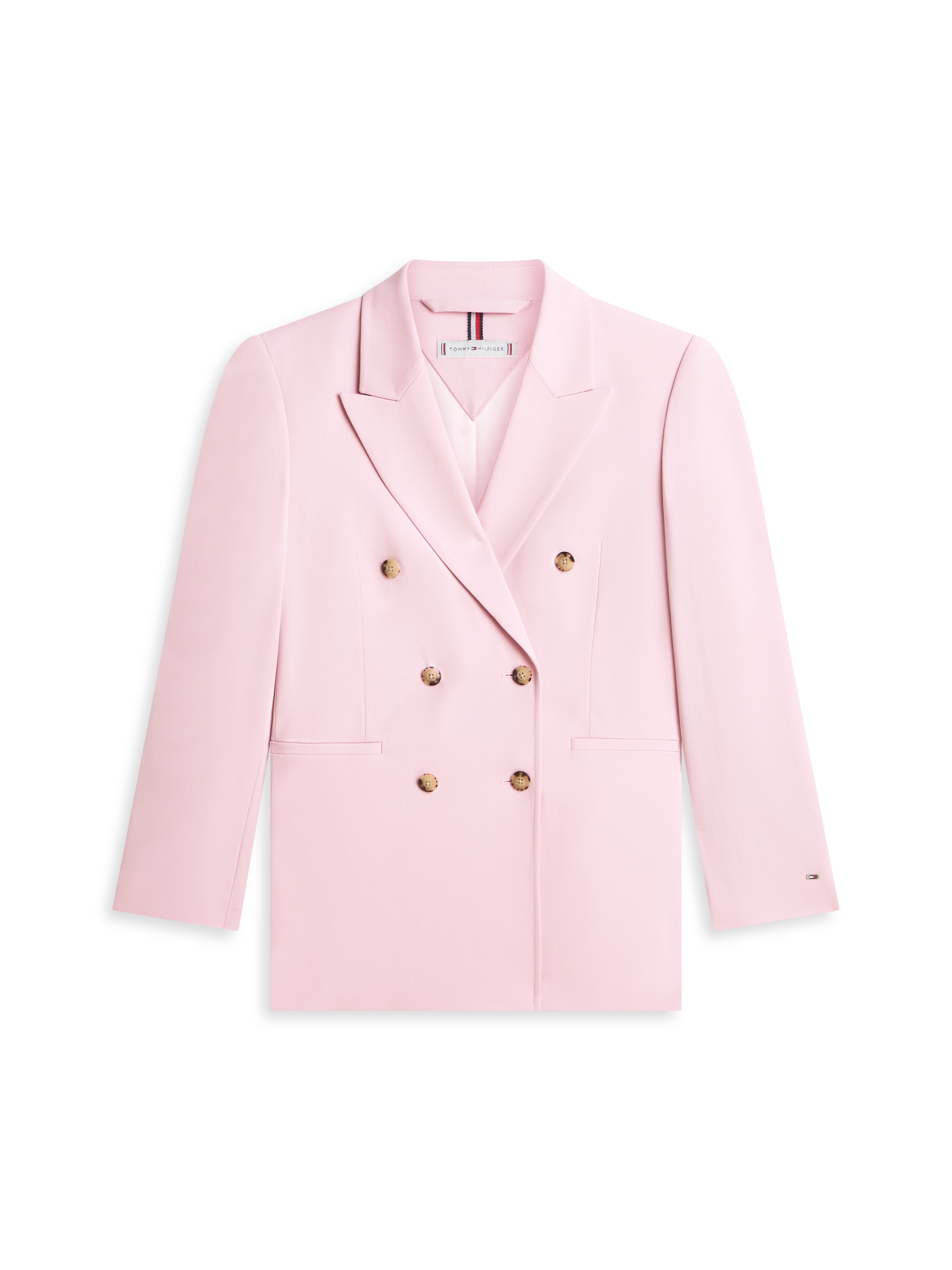 Tommy Hilfiger Kurzblazer »TIMELESS WOOL DB BLAZER« mit doppelreihiger Knopfleiste