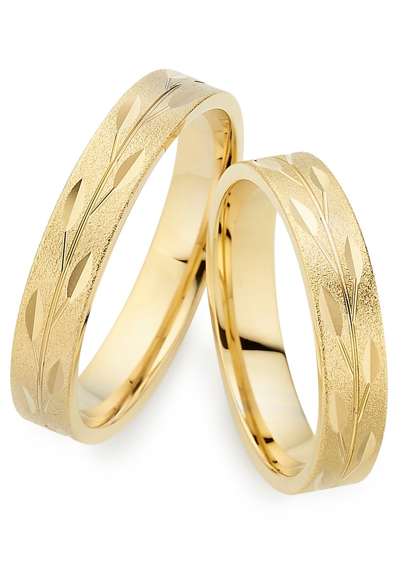 PHÖNIX Damen Trauring "Schmuck", 64, Gelbgold 333, 4mm, gold, Gelbgold 333, Fingerringe, Made in Germany