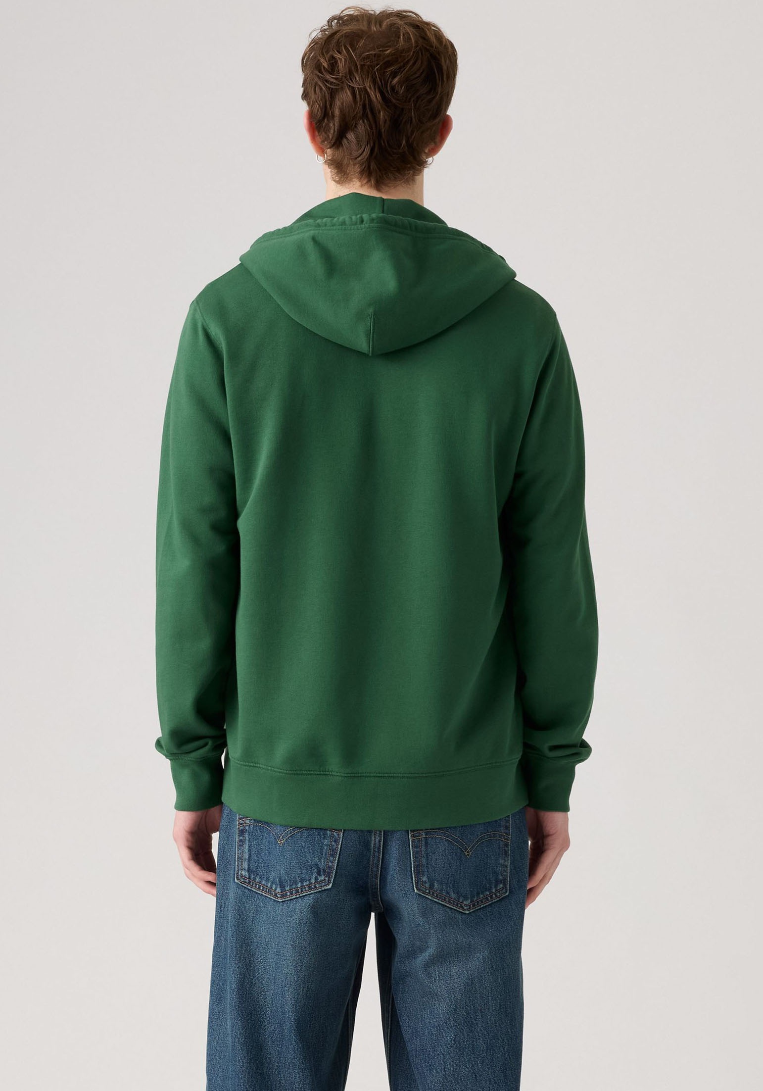 Thumbnail - Levis Kapuzensweatjacke "NEW ORIGINAL ZIP UP" mit Logo-Stickerei und Kängurutasche