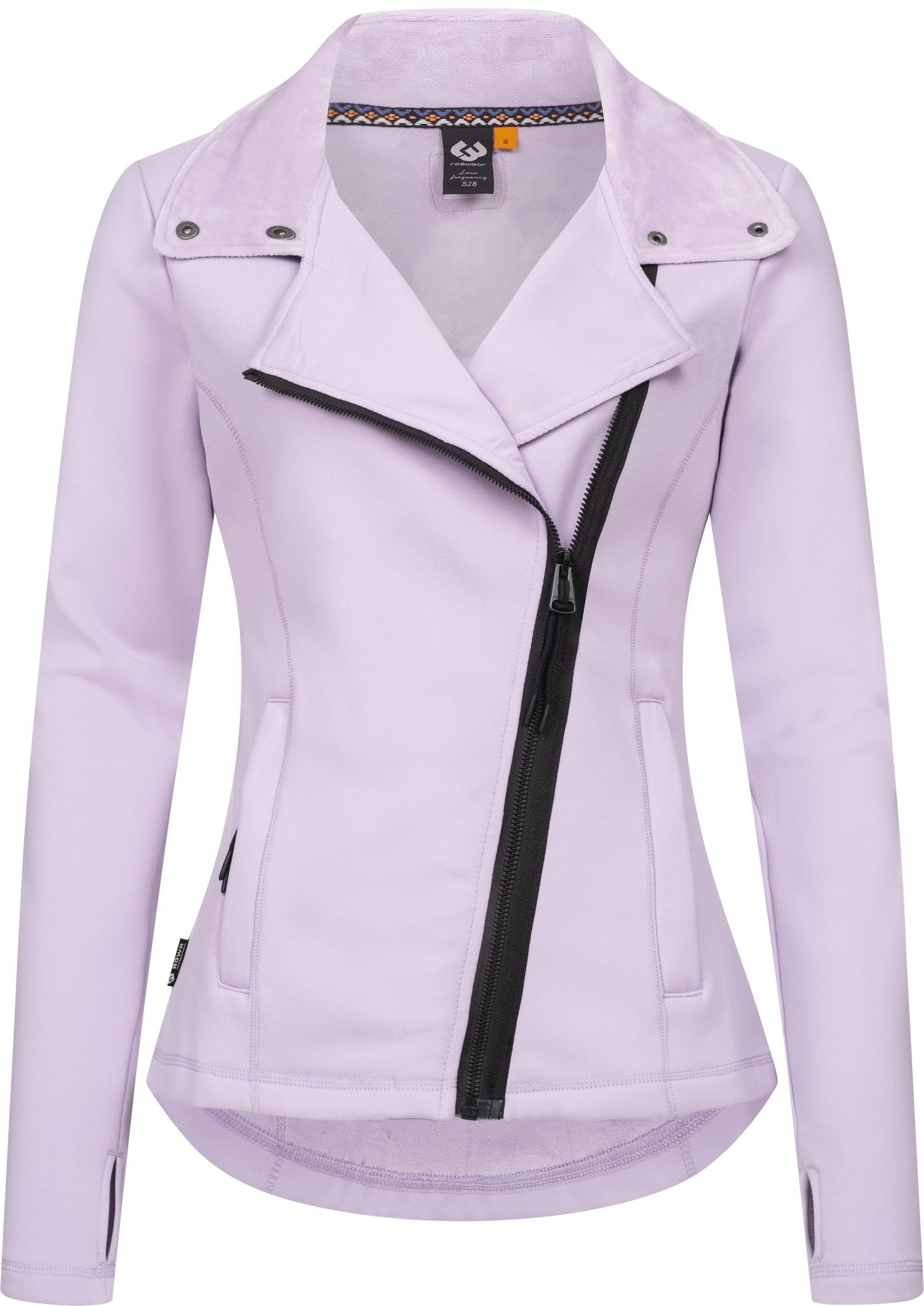 Ragwear Sweatjacke "Saskie", Modische Damen Kapuzenjacke mit kuschlig weichem Innenfutter