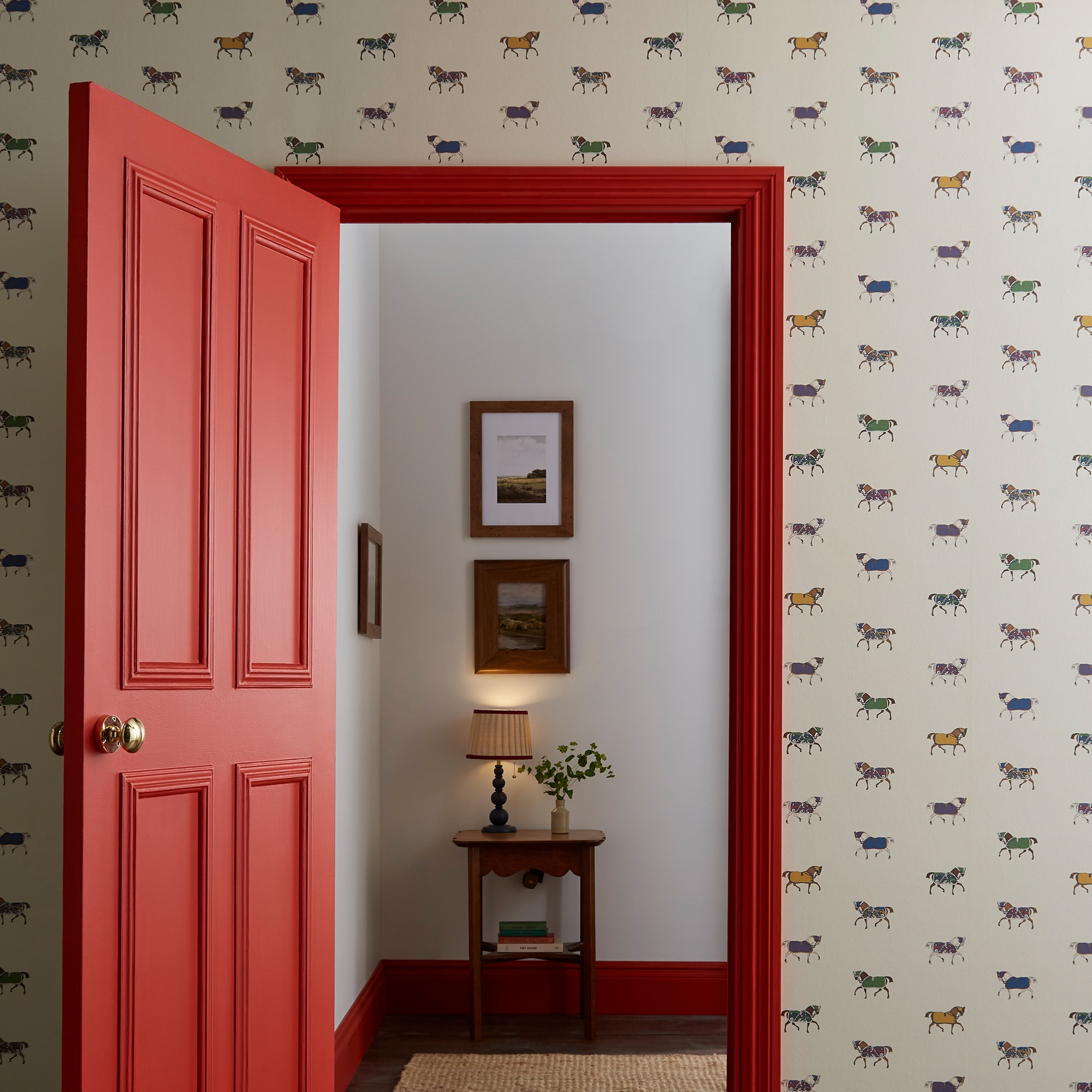 Joules Vliestapete "Pferd" glatt Design Tapeten