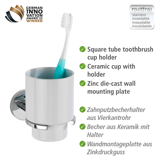 WENKO Zahnputzbecher »UV-Loc® Isera«, befestigen ohne Bohren mit  innovativem Klebesystem bestellen | BAUR