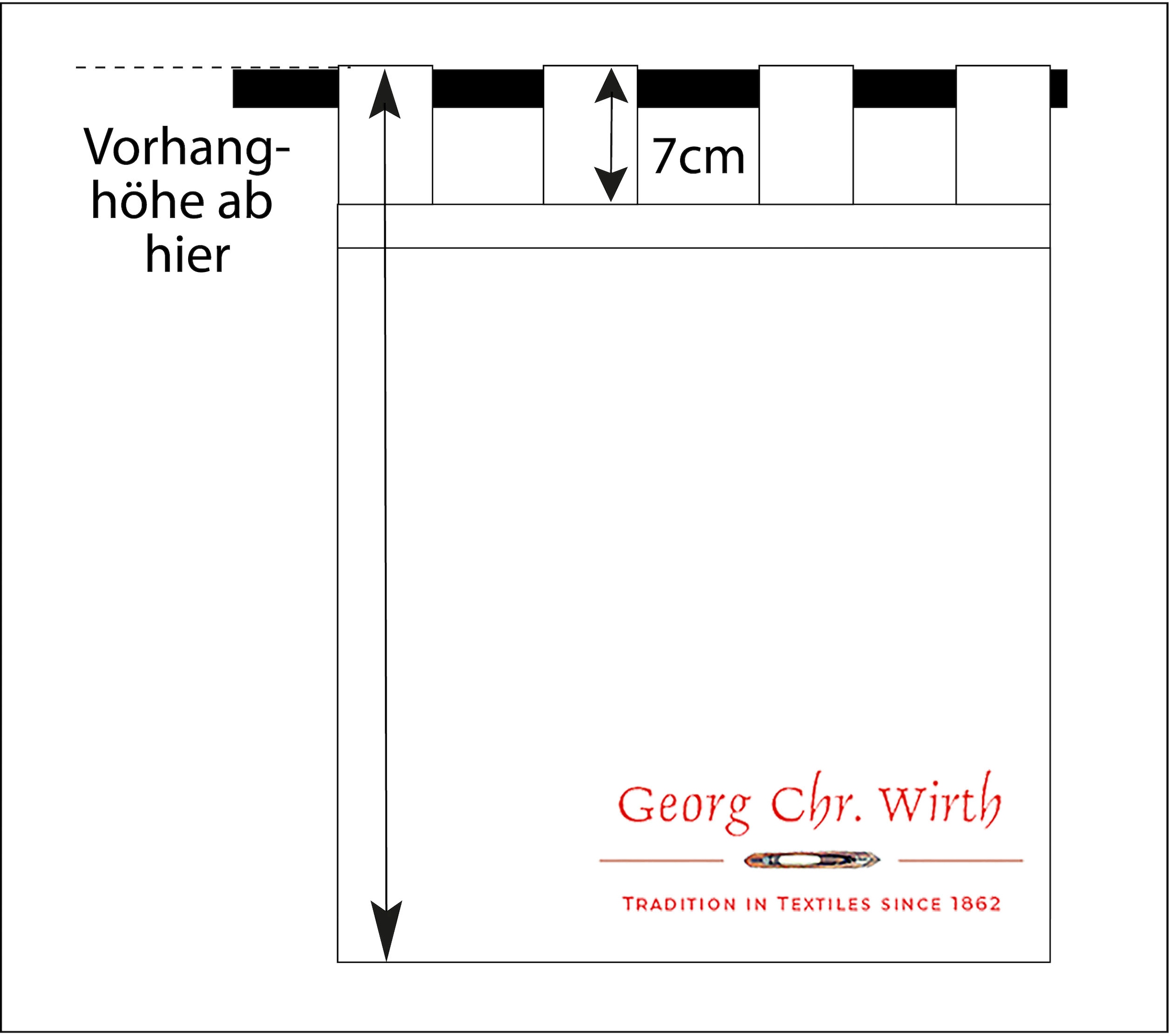 »Torbole«, Vorhang St.) (1 | BAUR Wirth bestellen