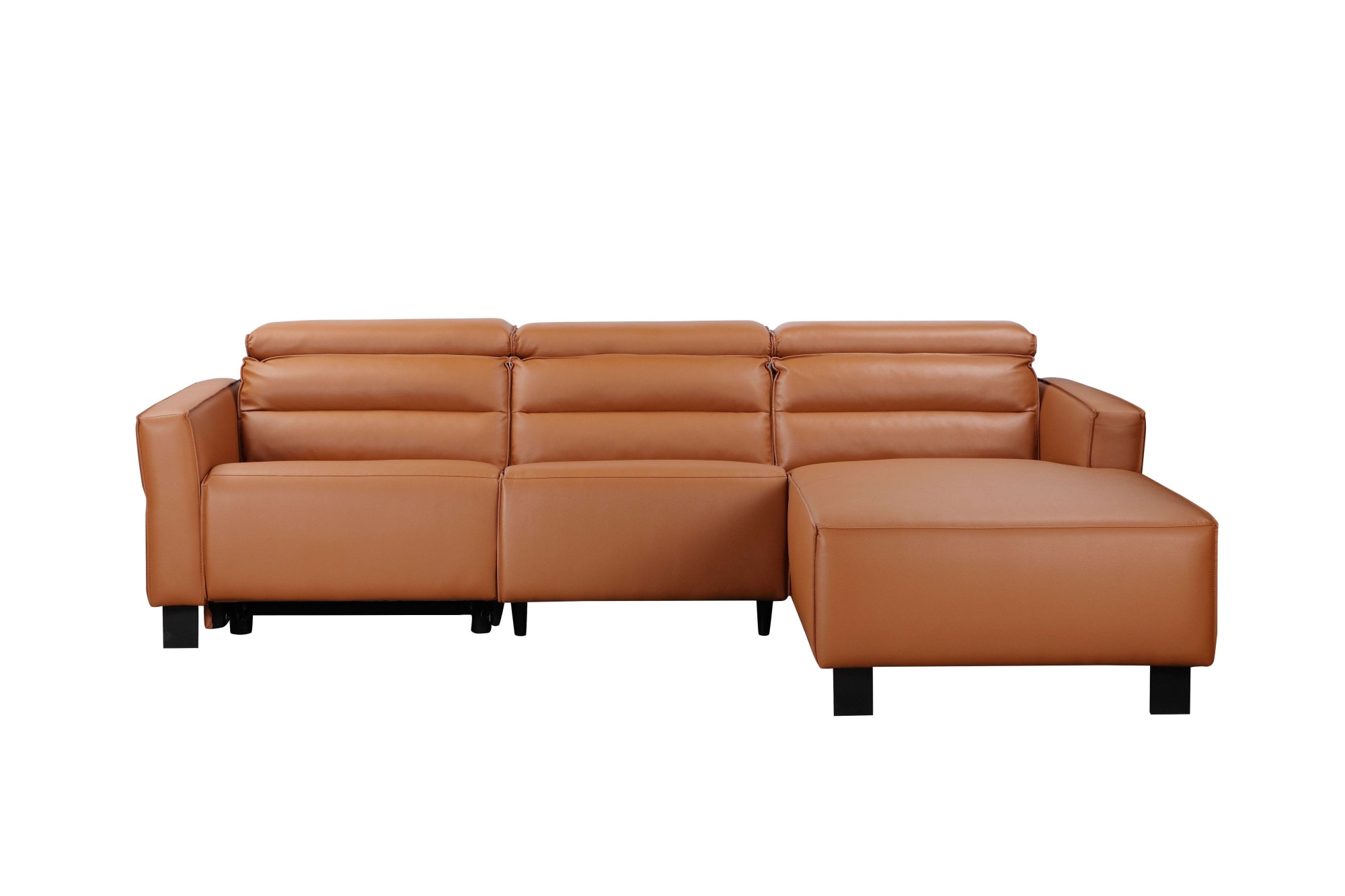 Places of Style Ecksofa »Carpari, L-Form, 263 cm, manuelle o. elektrische Relaxfunktion,«, USB A/C und Kopfteilverstellung