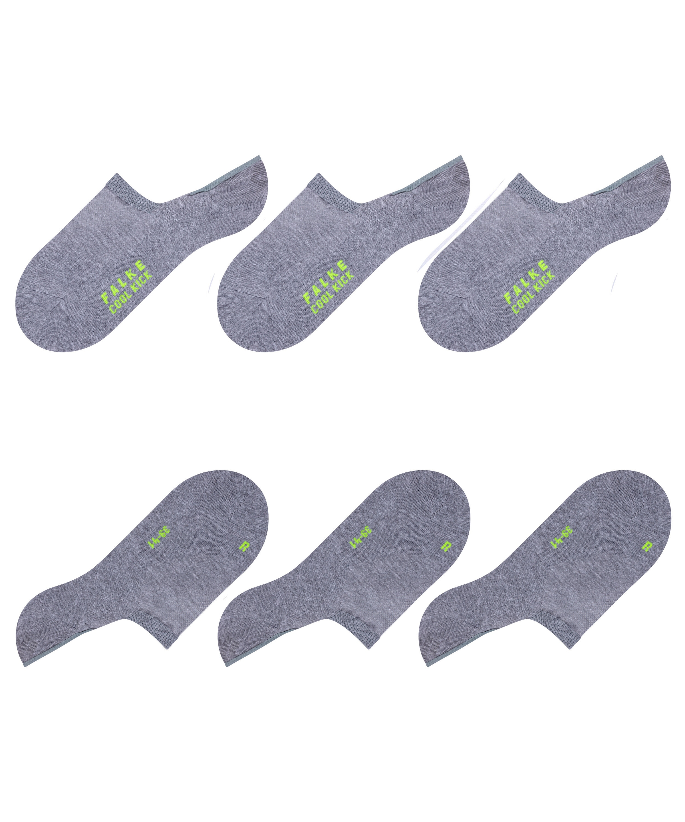 FALKE Füßlinge »Cool Kick« 3 Paar,  für Kinder, mit High-Cut-Ausschnitt, aus Funktionsmaterial, 3er-Pack