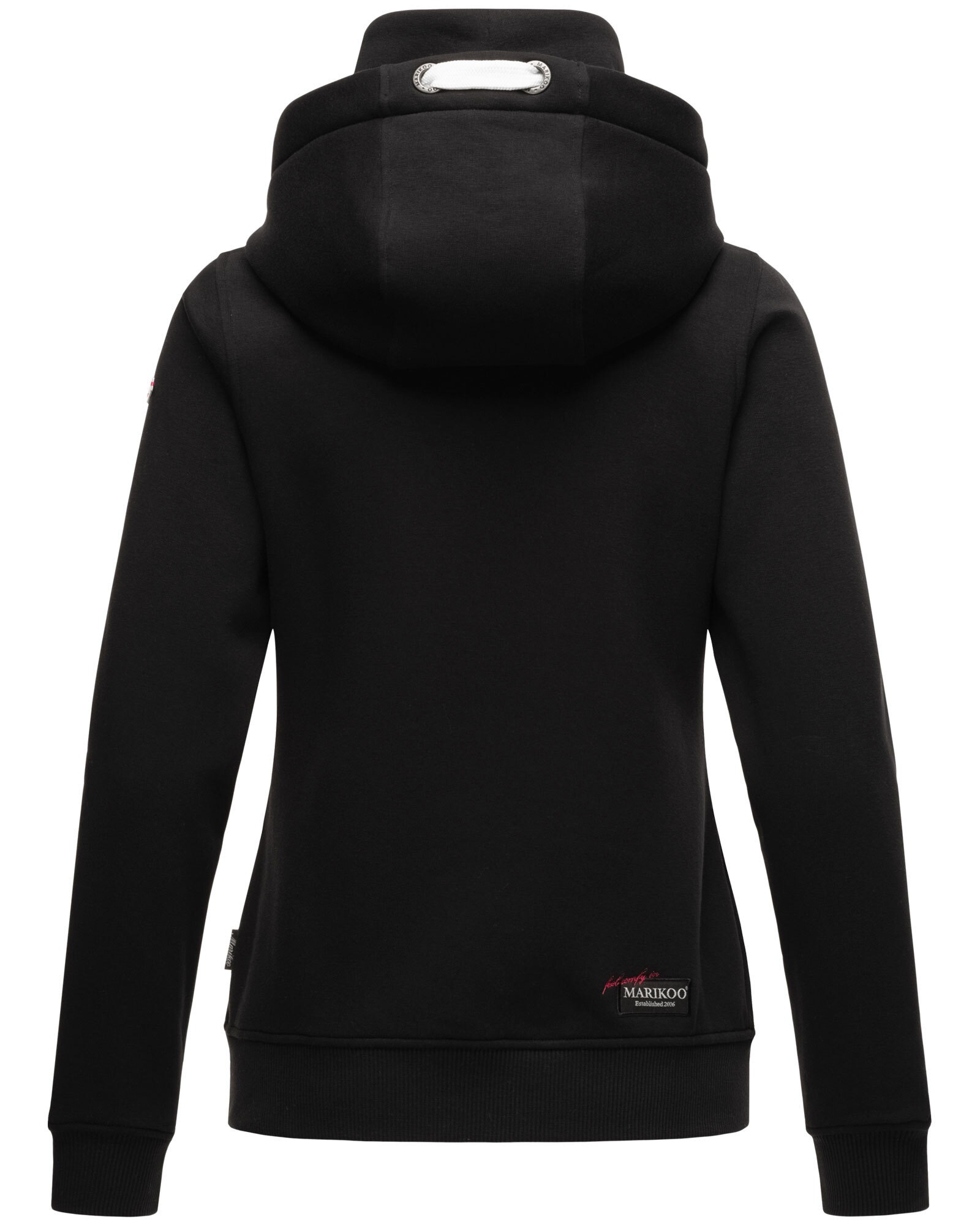 Marikoo Kapuzenpullover »Chihiroo«, Kapuzenpullover mit warmem Innenkragen