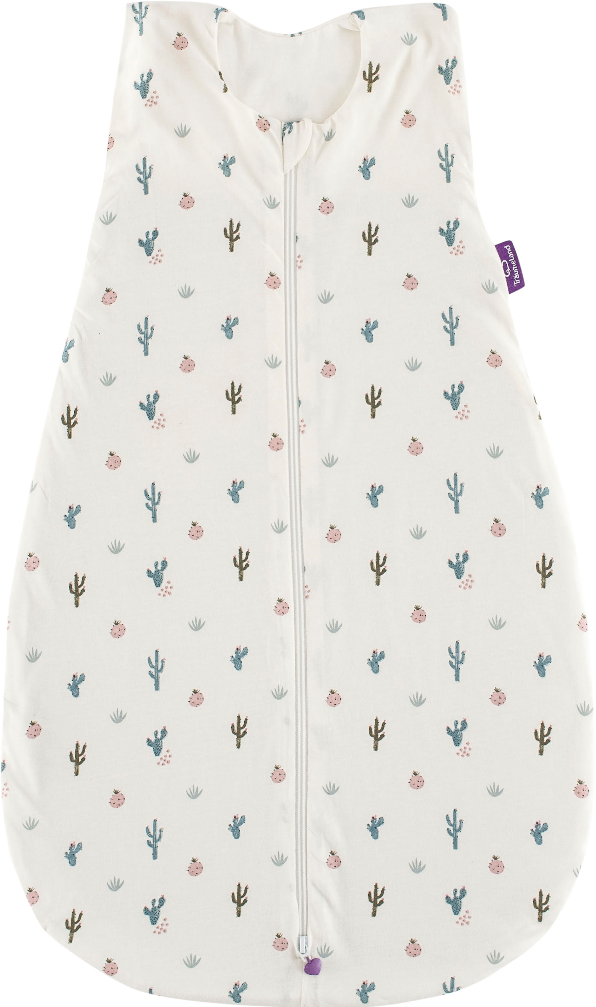 Träumeland Babyschlafsack "Sommerschlafsack LIEBMICH Baumwolle, Design Kakt günstig online kaufen