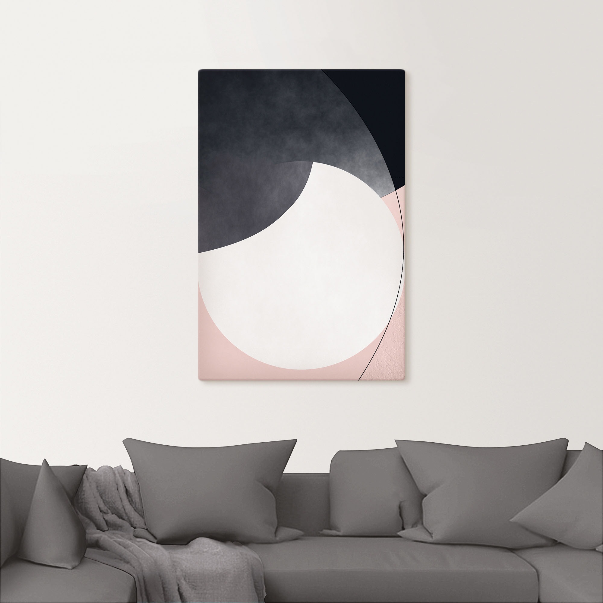Artland Leinwandbild »Mondlicht«, Gegenstandslos, (1 St.), auf Keilrahmen gespannt