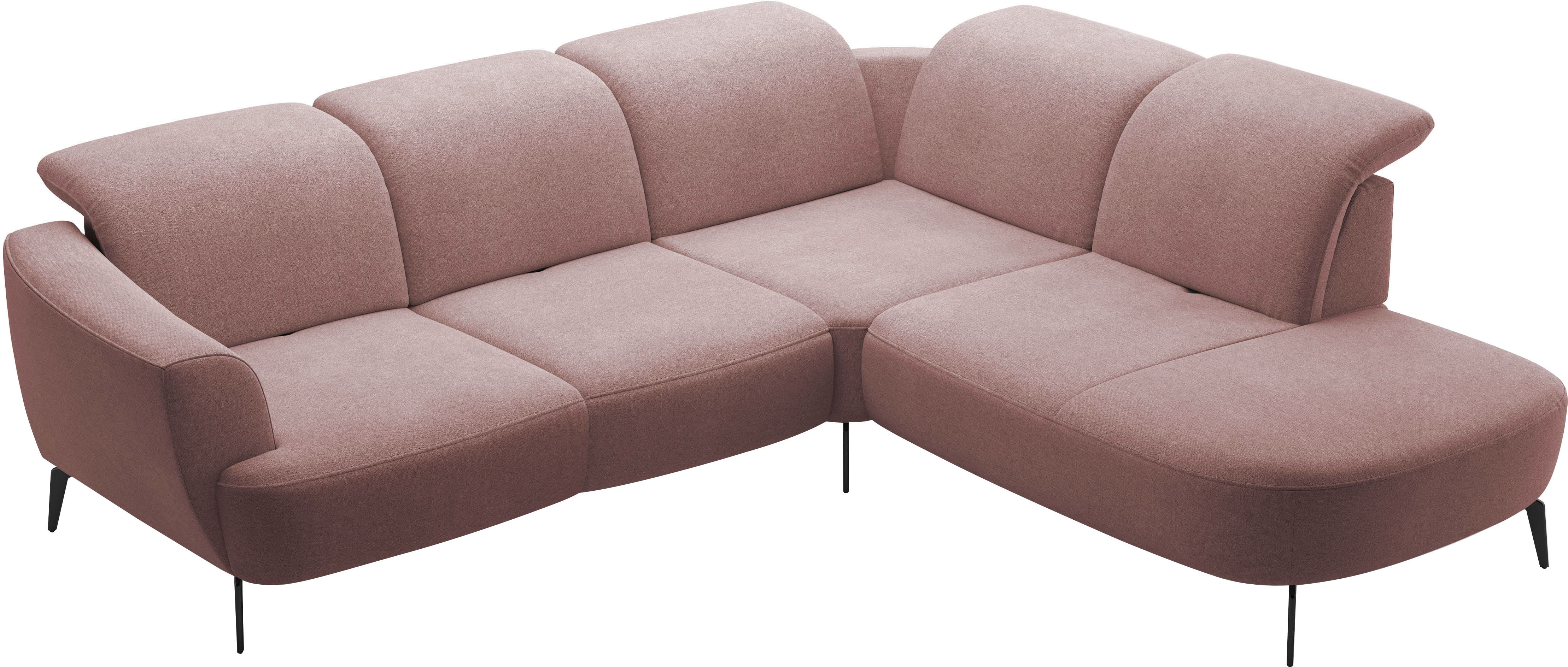 Thumbnail - sit&more Ecksofa "Zoe" ink.Sitztiefenverstellung, wahlweise mit Kopfteilverstellung