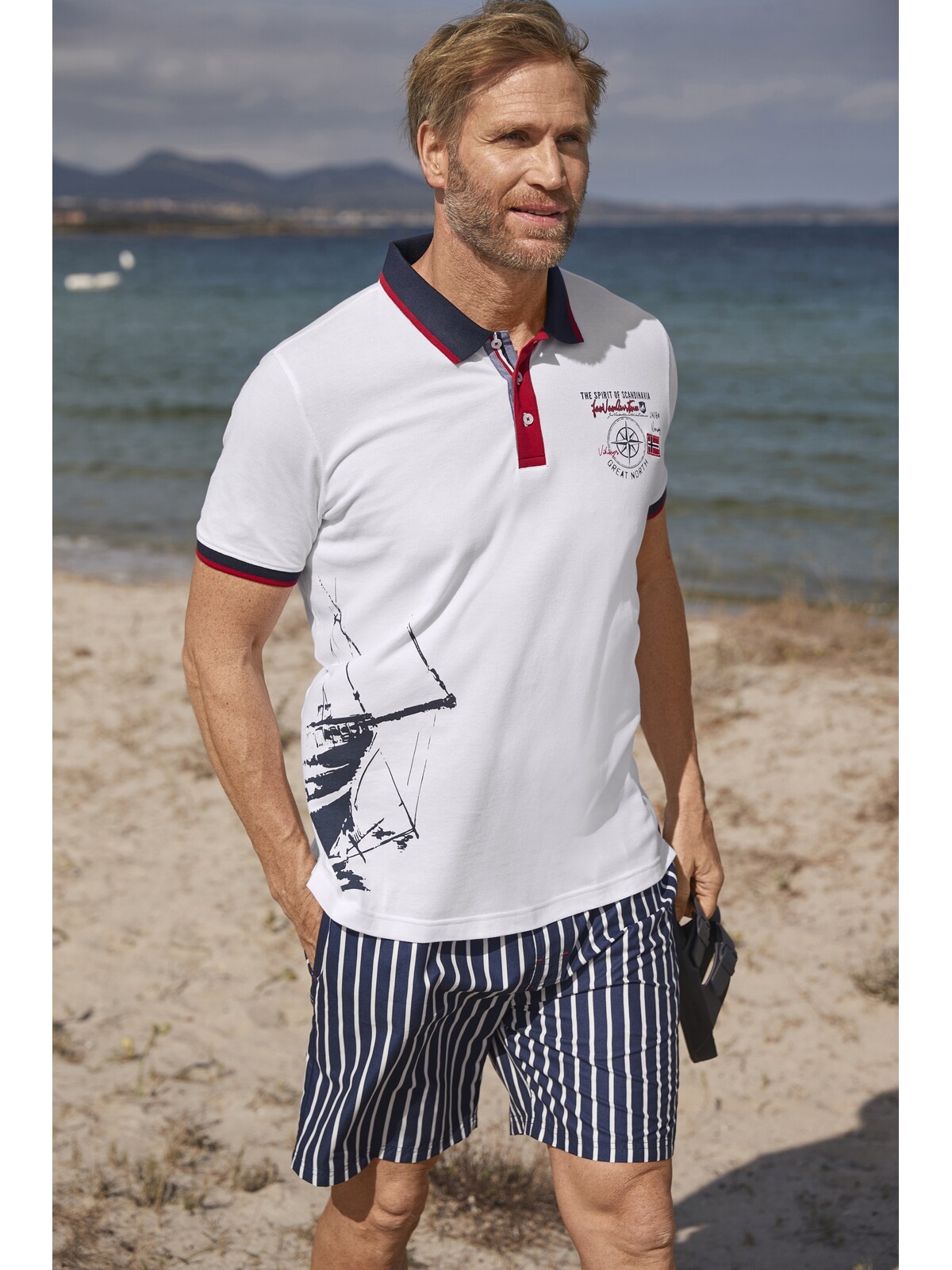 Jan Vanderstorm Poloshirt »Poloshirt DILAN«