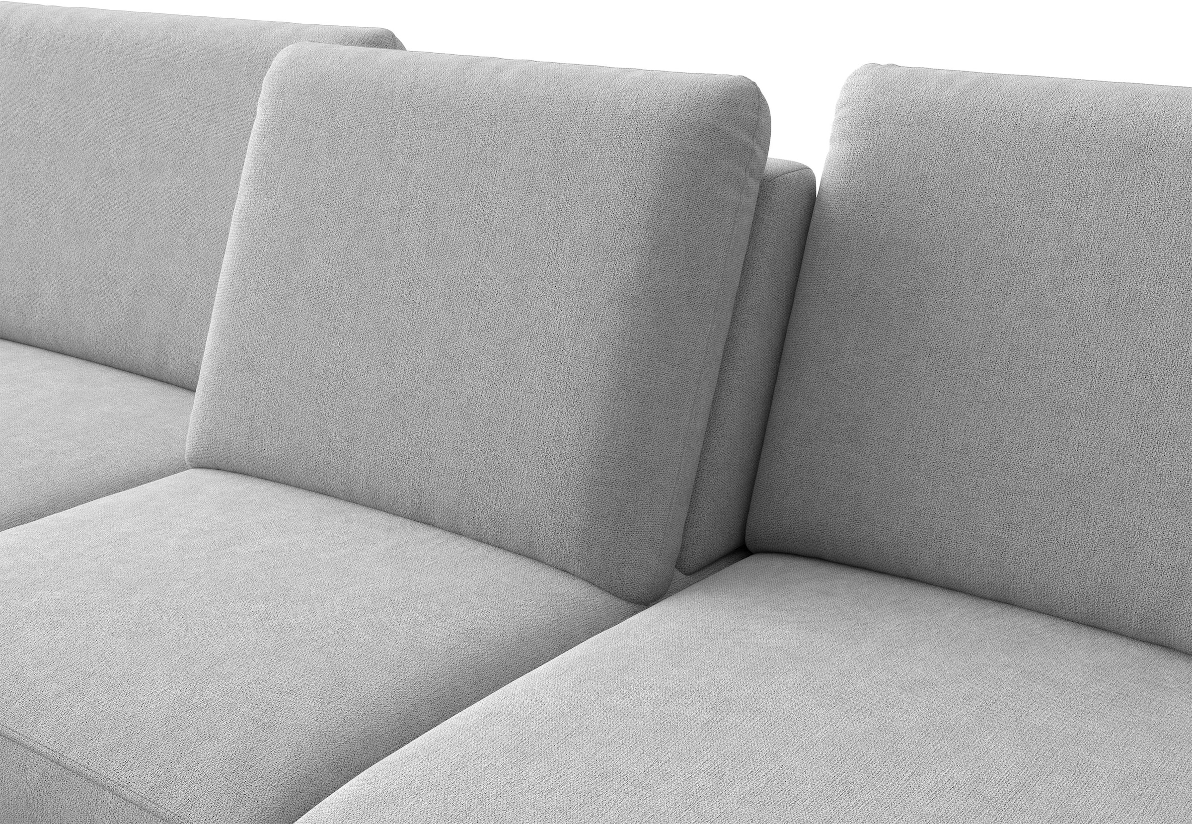 sit&more Ecksofa »Chelsea L-Form, B: 264 cm, mit Armteil-& Sitztiefenverstellung« optional Schlaffunktion und Bettkasten