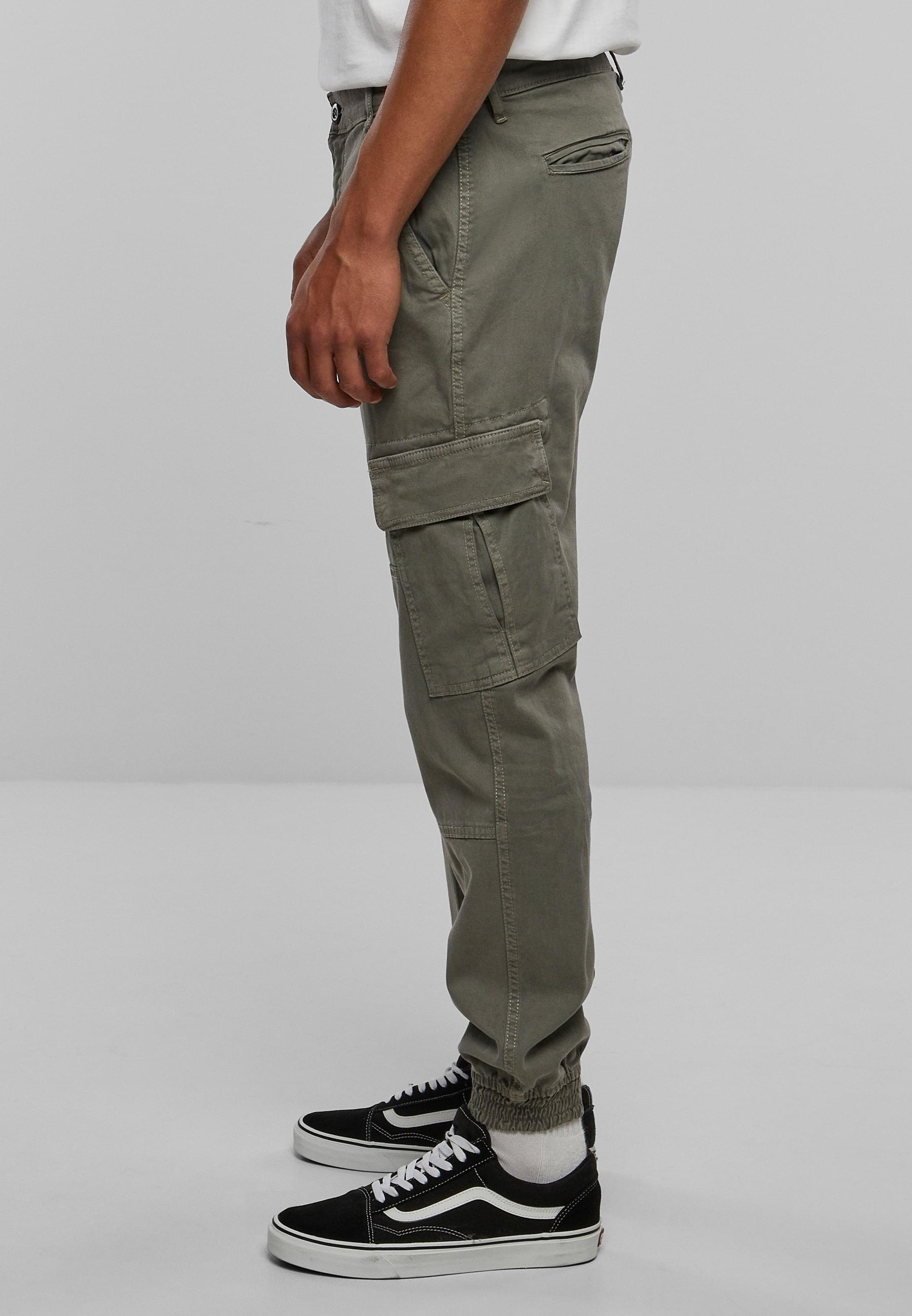 URBAN CLASSICS Cargohose »Urban Classics Herren Washed Cargo Twill Jogging Pants«, (1 tlg.)