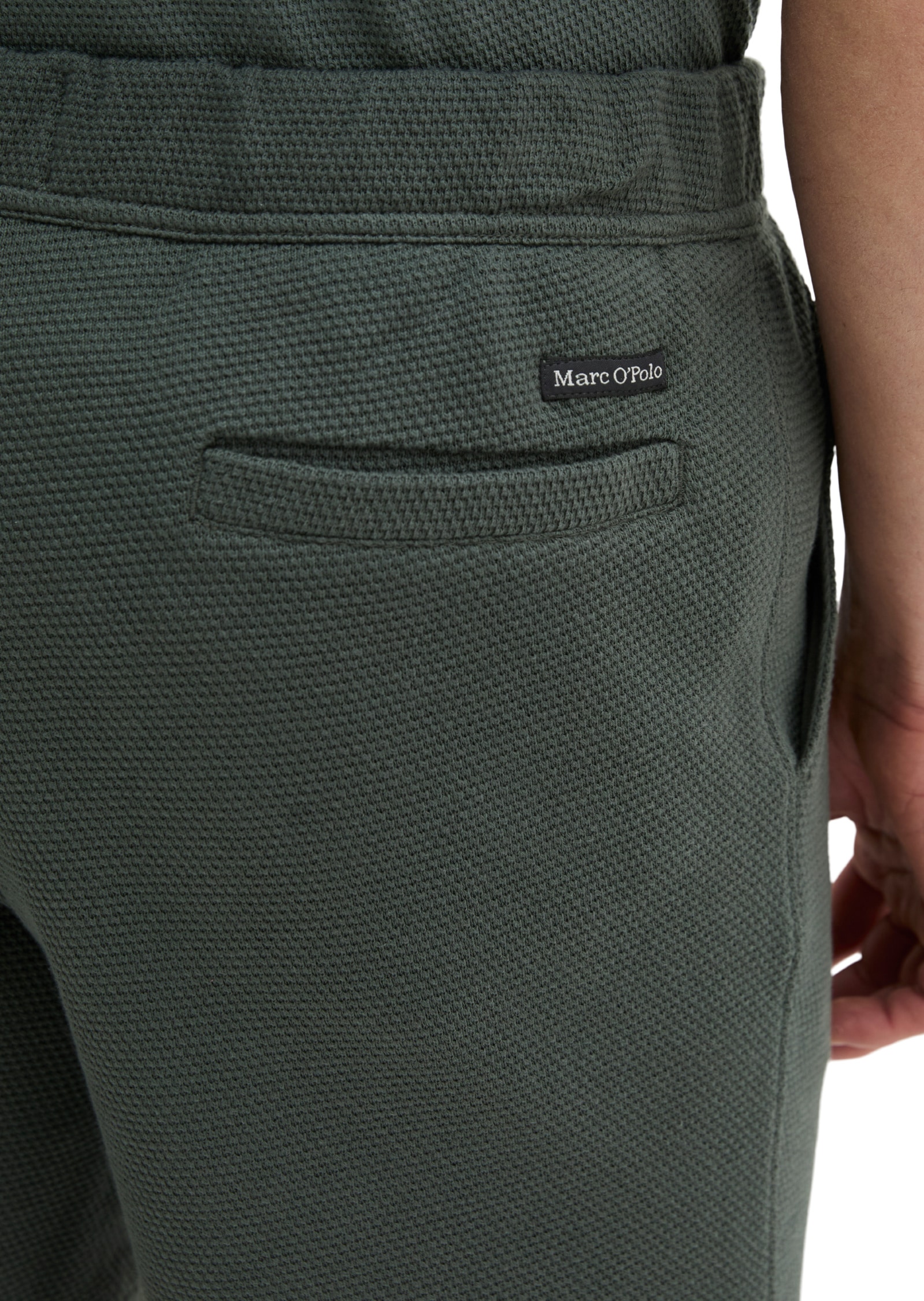 Marc O'Polo Shorts »mit feiner Waffel-Struktur«