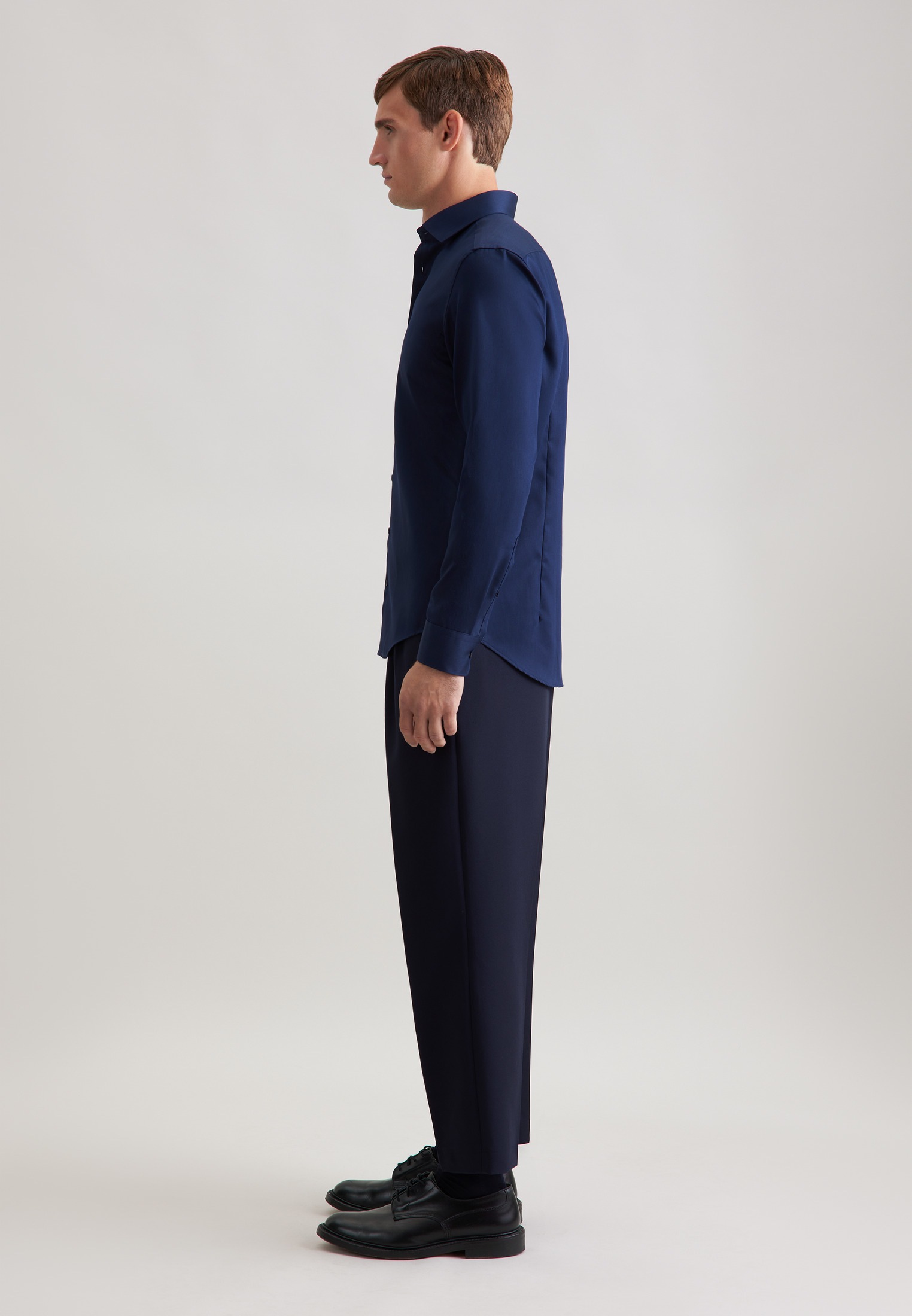 seidensticker Businesshemd »Schwarze Rose« Slim 1/1 Kentkragen Uni