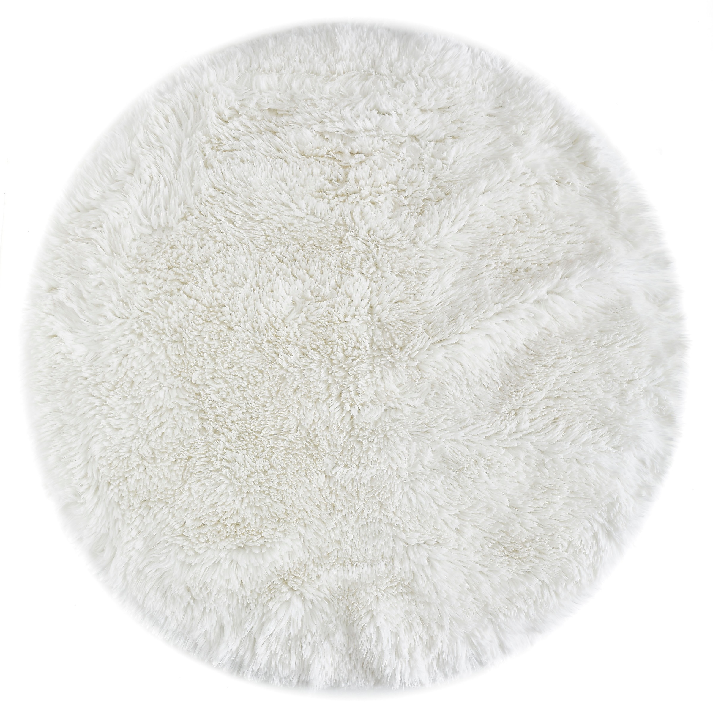 OTTO home Sitzkissen "Alpa, 4er Set" Sitzauflage, Kunstfell, rund, Ø 34 cm, günstig online kaufen