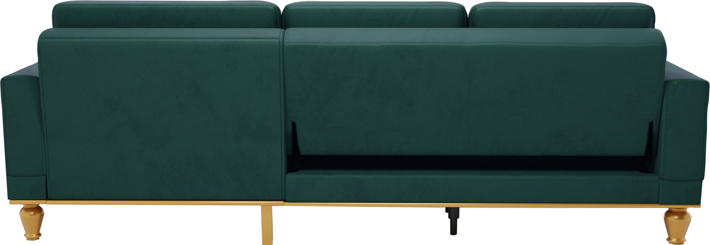 sit&more Ecksofa »Orient 5 L-Form«, mit Strass-Stein, wahlweise mit Bettfunktion und Bettkasten