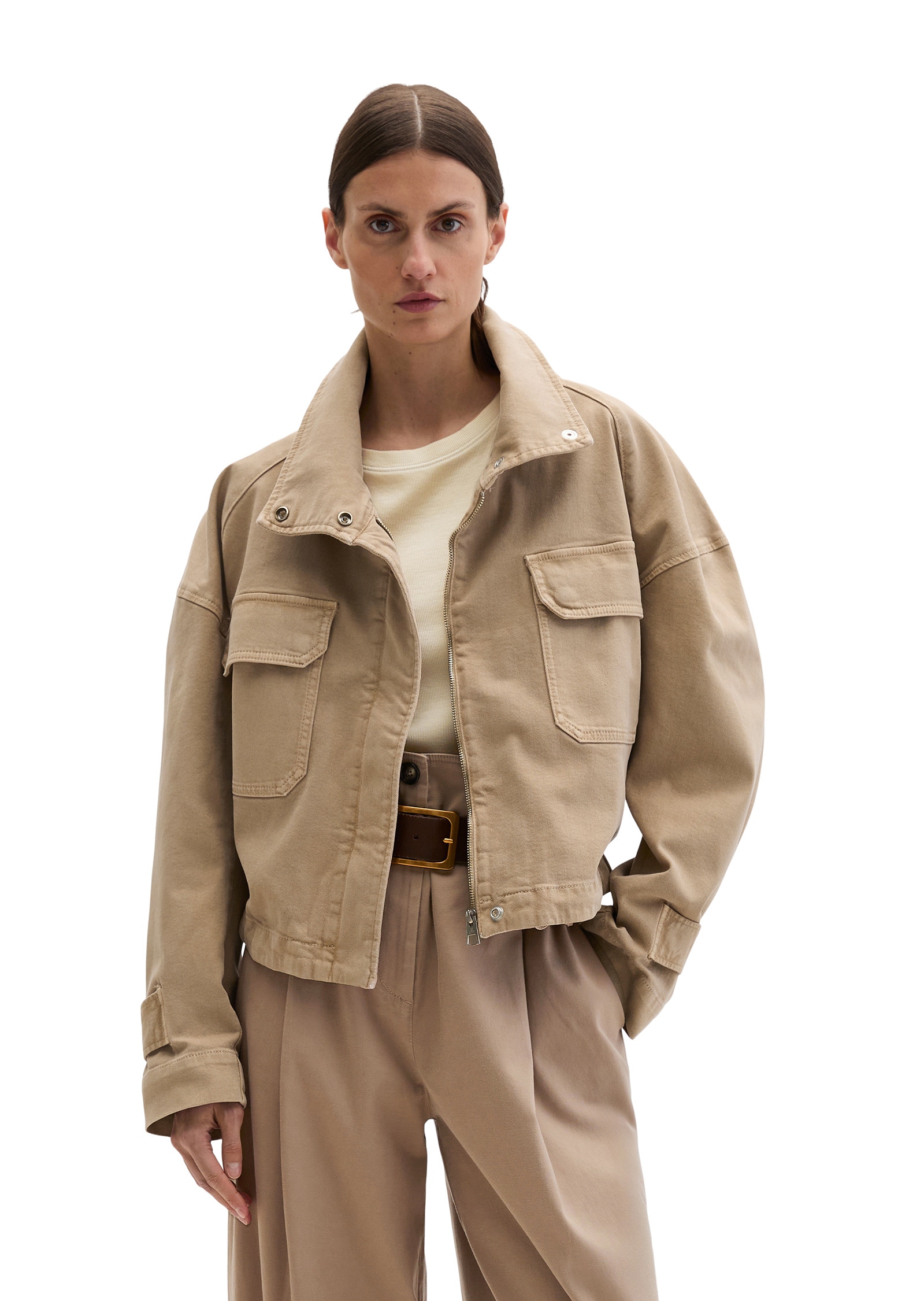 Marc OPolo Jeansjacke "aus Garment dyed Baumwolle"