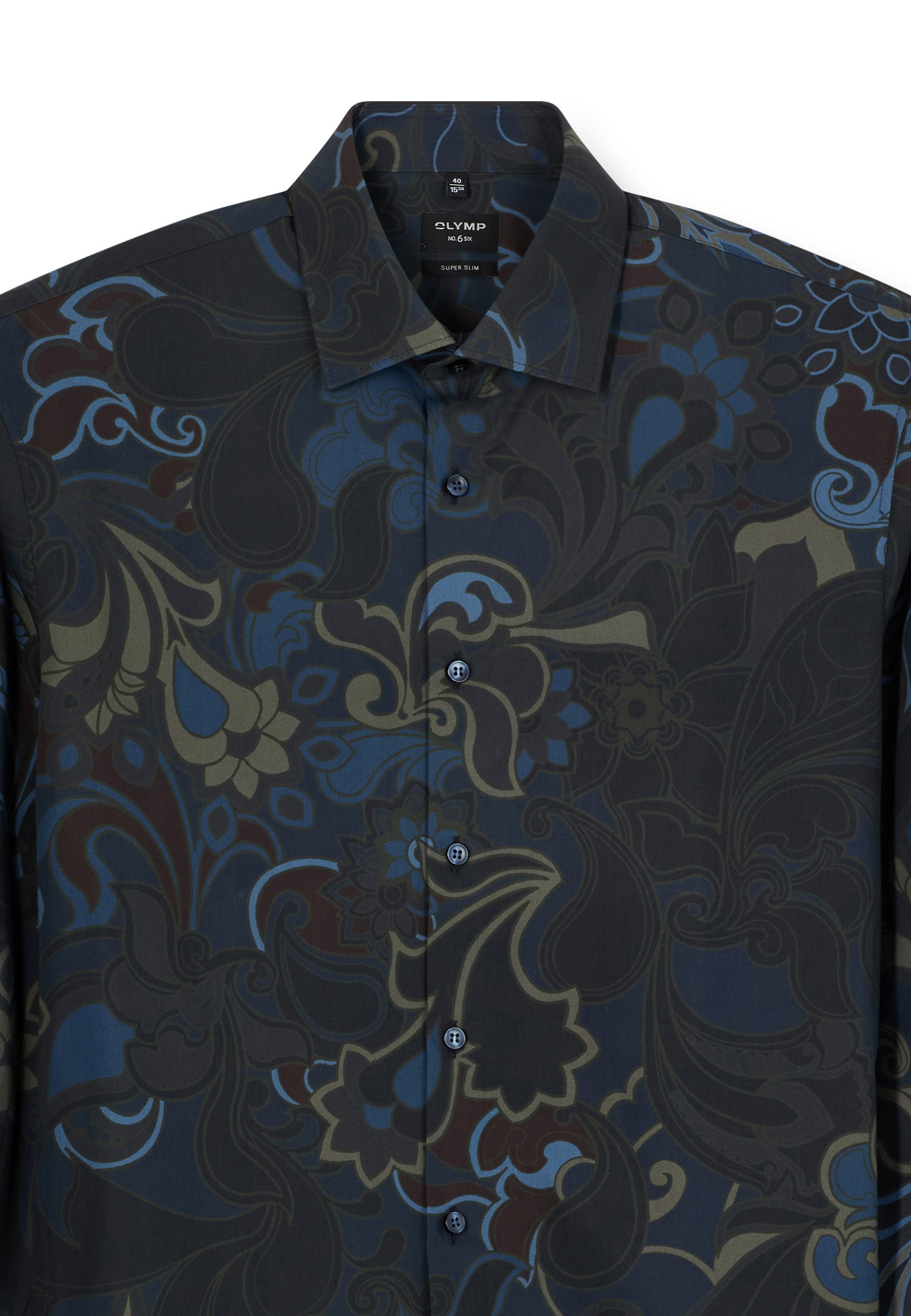 OLYMP Businesshemd »OLYMP No. Six, super slim, Businesshemd, New York Kent«