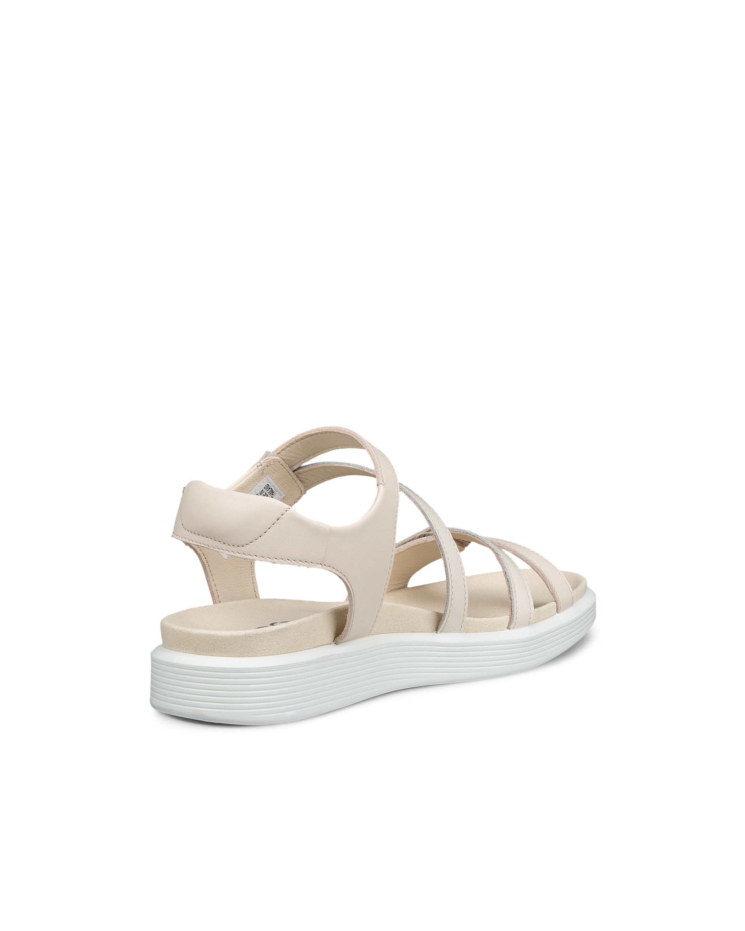 Ecco Sandale »SOFT SANDAL W 3-STRAP«  Riemchensandale, Sommerschuh, Klettschuh mit Fußbett