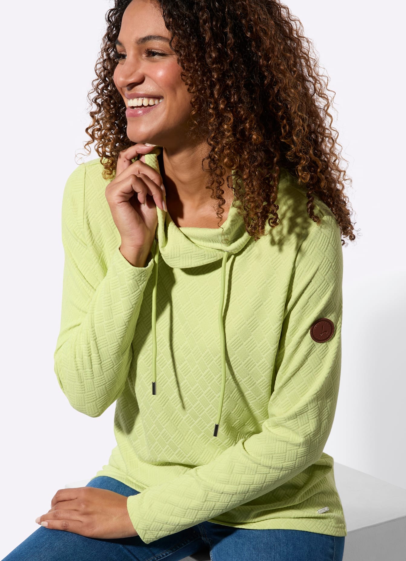 Casual Looks Langarmshirt »Rollkragen-Shirt« 1 tlg.