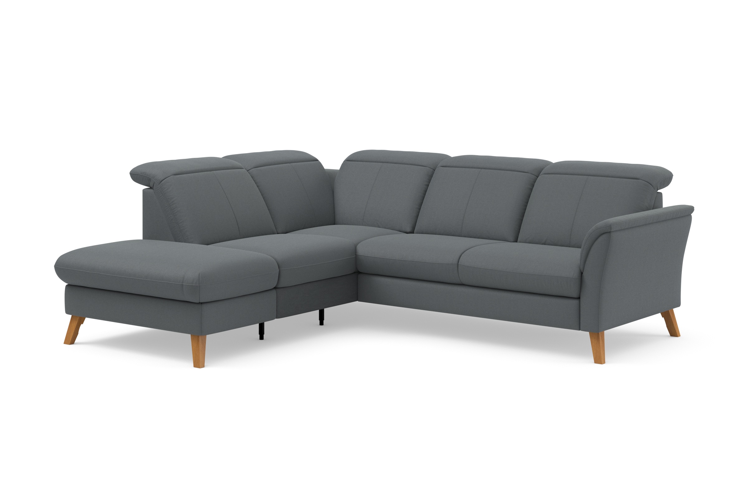 Thumbnail - sit&more Ecksofa "Romero L-Form", wahlweise mit oder ohne TV-Funktion, Bettfunktion, Bettkasten