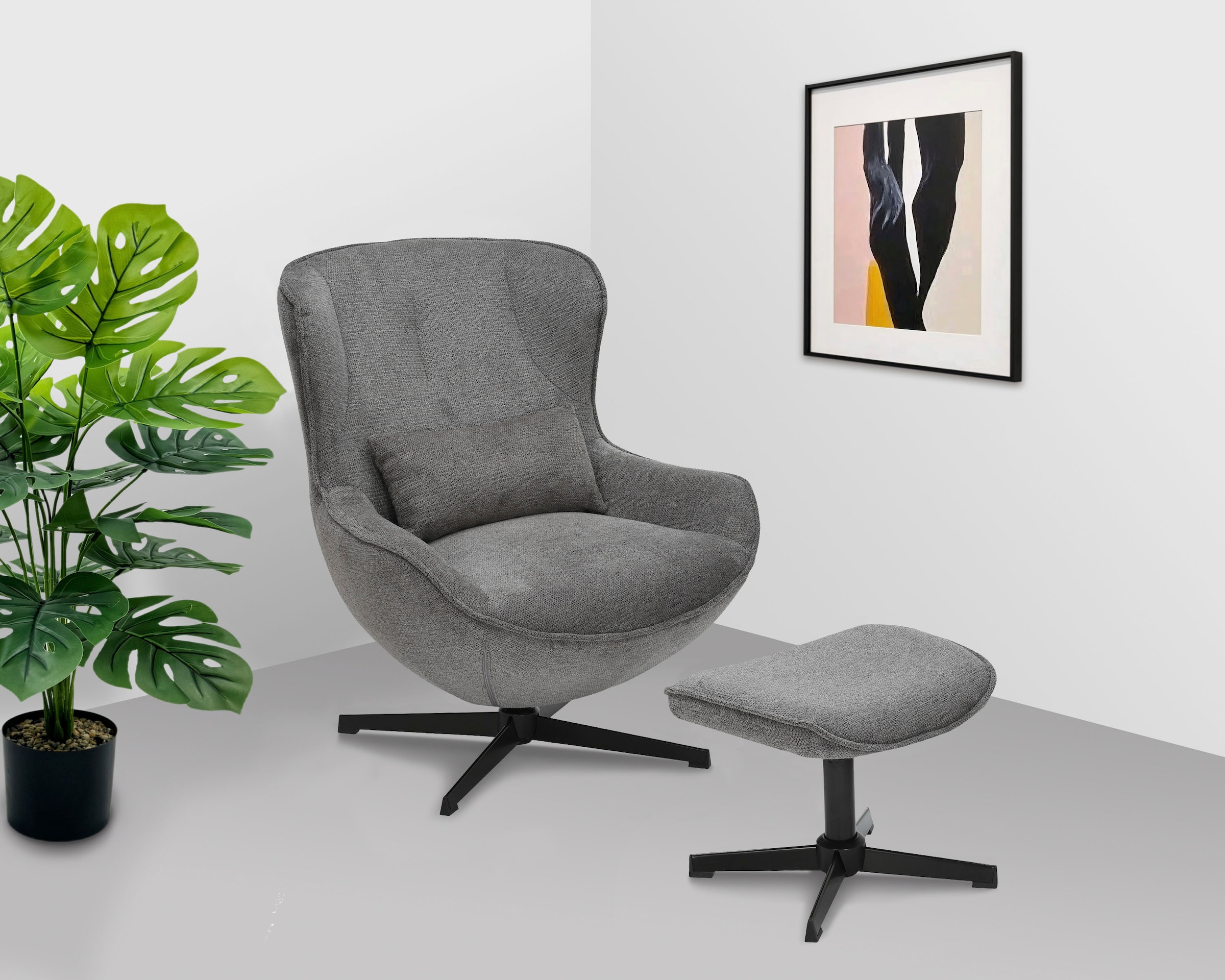 OTTO home Sessel »Yolli Relaxsessel, TV-Sessel mit Hocker«