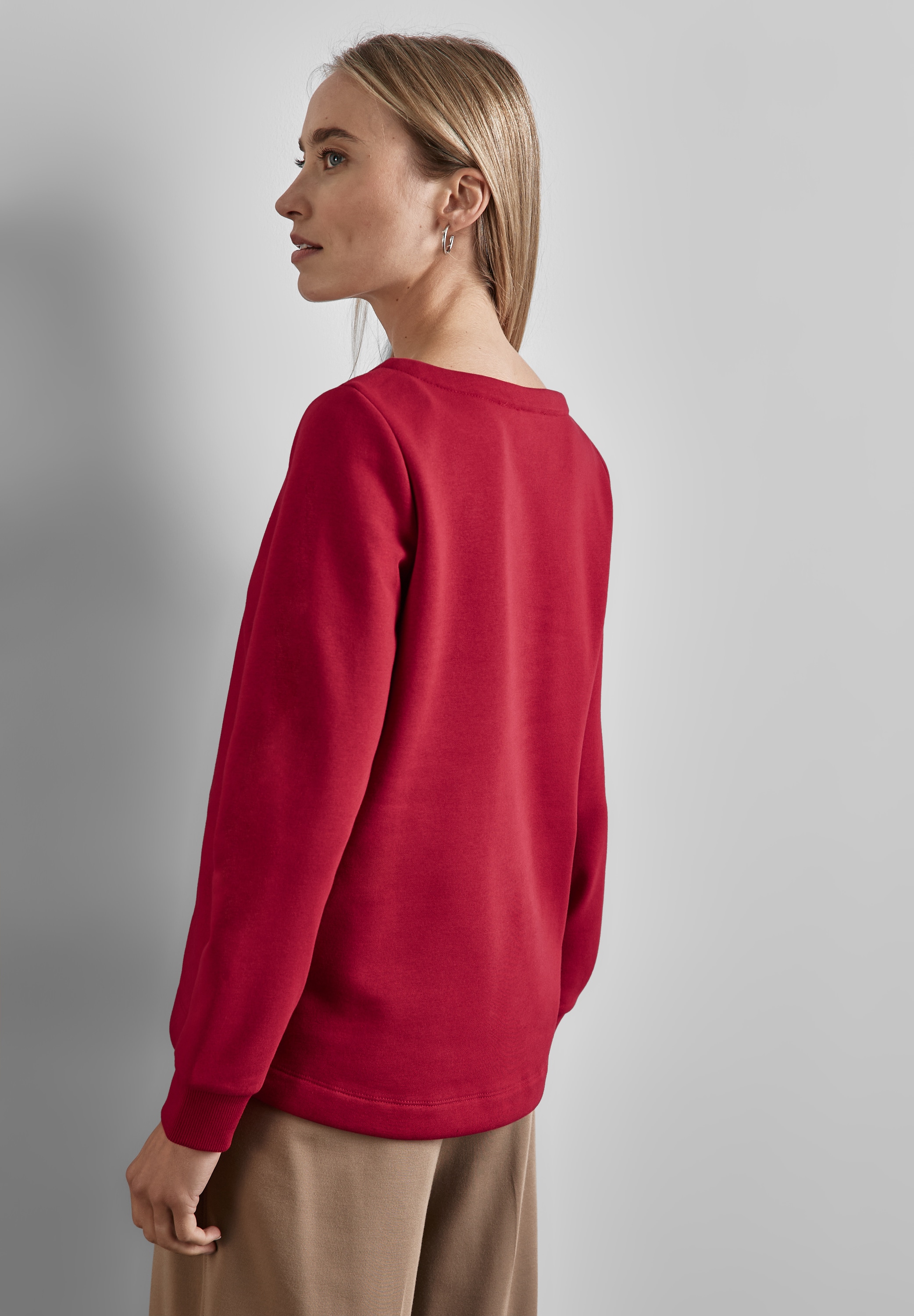 STREET ONE Sweatshirt, im soften Baumwoll-Mix günstig online kaufen