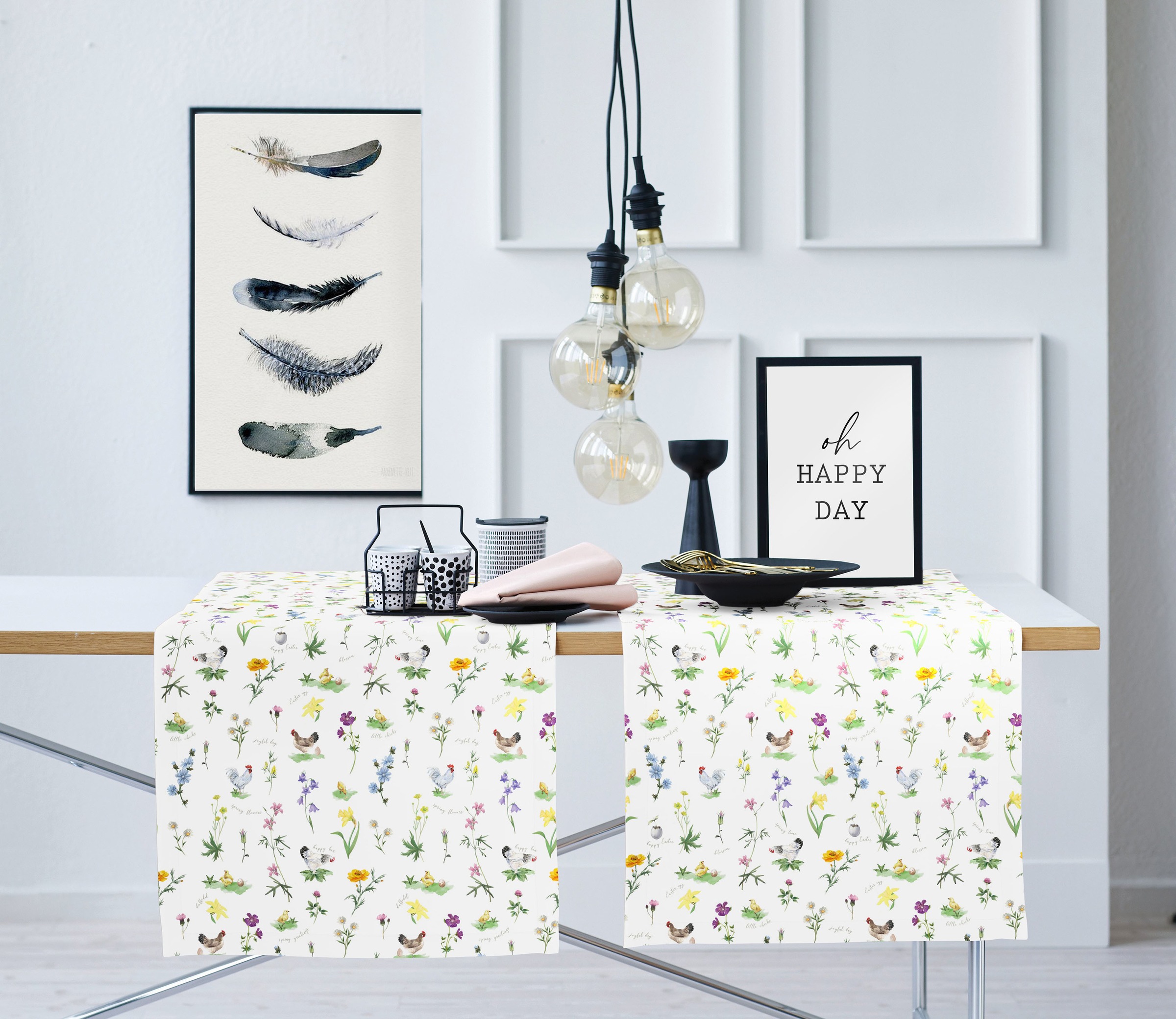 APELT Tischläufer "6412 HAPPY EASTER, Osterdeko, Ostern" Digitaldruck, mit günstig online kaufen