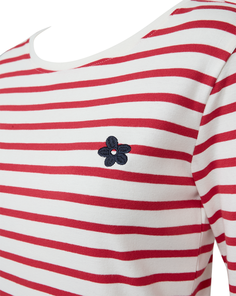 FREEQUENT Langarmshirt »FQFAMILA-TEE« im Streifen-Design