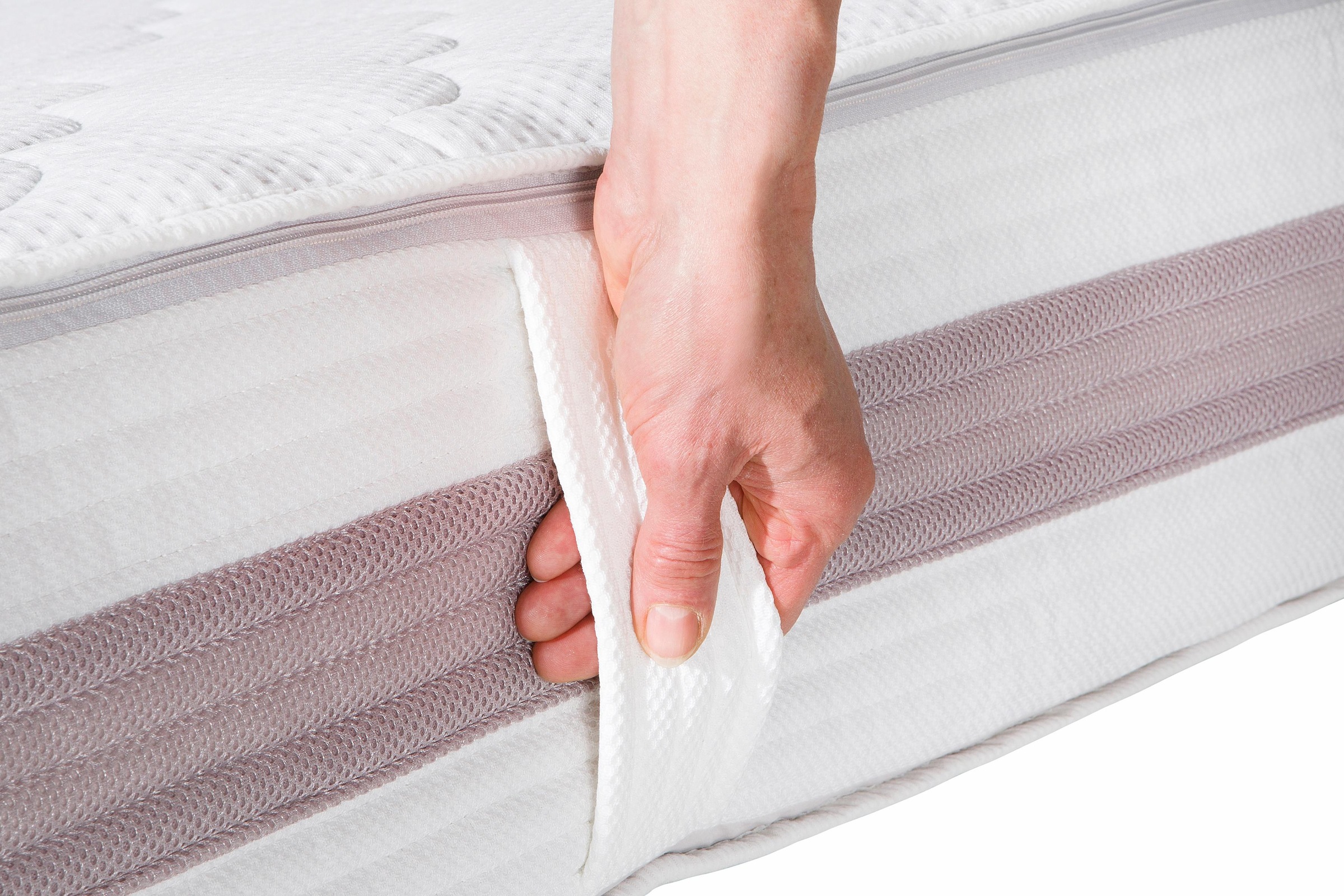 Hn8 Schlafsysteme Gelschaummatratze »Dynamic Gel CS«, 26 cm hoch, Raumgewicht: 28 kg/m³, (1 St.), optimale Körperunterstützung dank Gelschaum & ideale Luftzirkulation