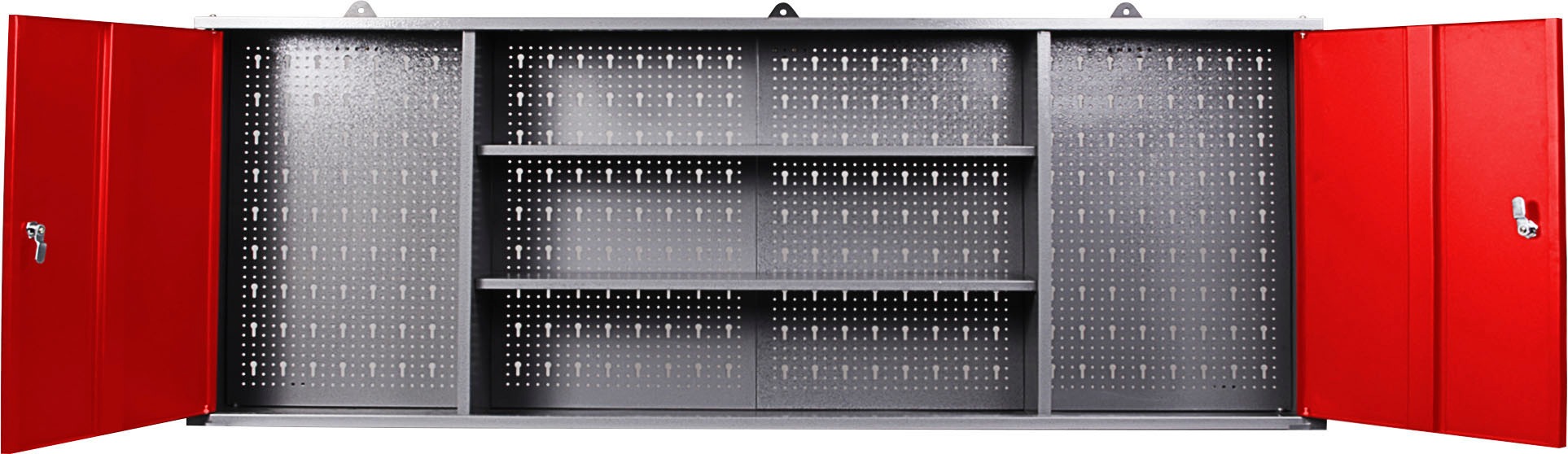 Thumbnail - ONDIS24 Werkstatt-Set "Karsten" 160 cm, mit LED Touch-Lampen, inkl. Hakenset
